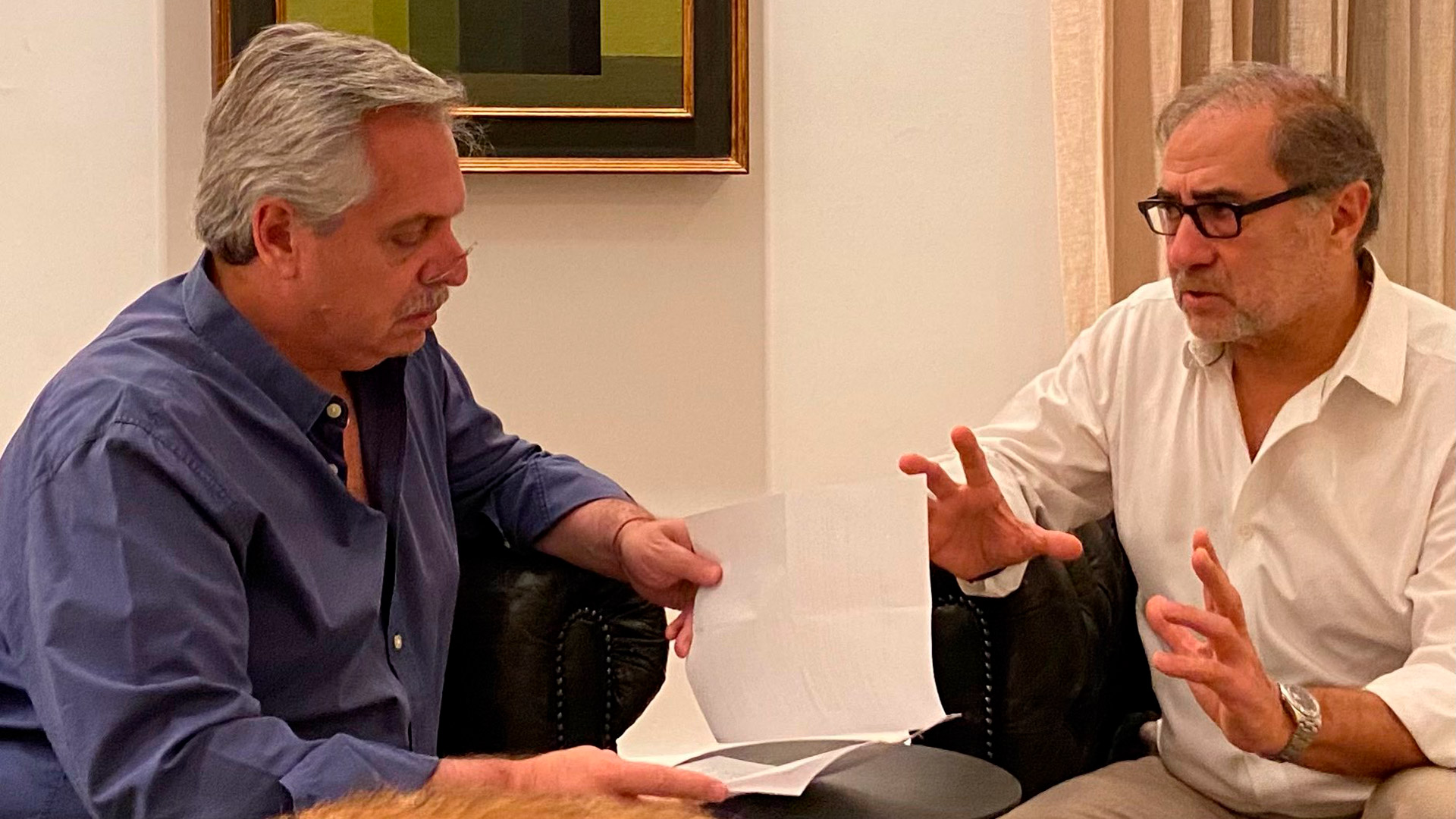 Alberto Fernández se reunió con Jorge Argüello para diseñar una estrategia que cicatrice la relación con Estados Unidos