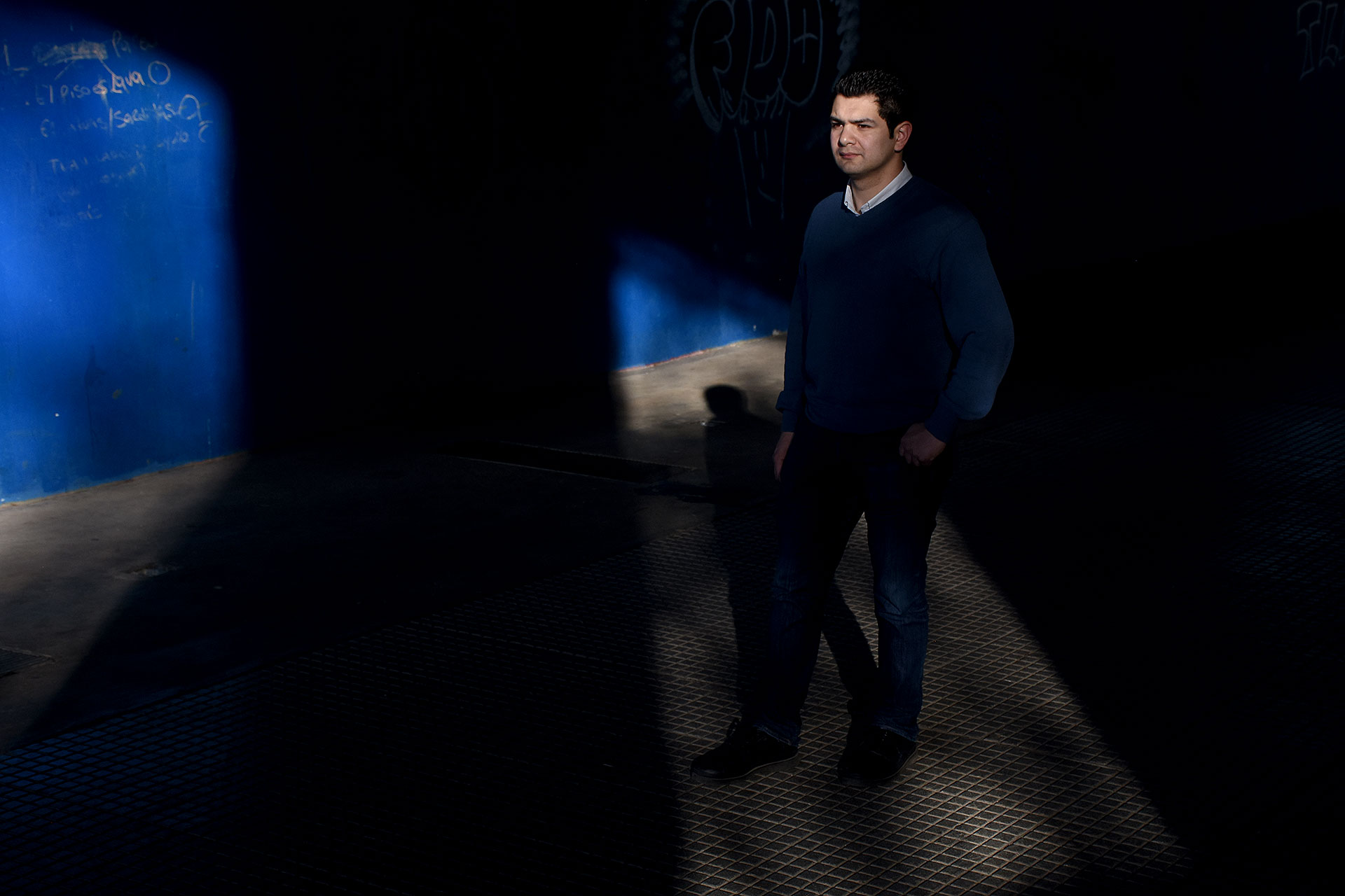 Marcos quiere que en sus papeles figure el apellido de su madre biológica (Foto: Nicolás Stulberg)