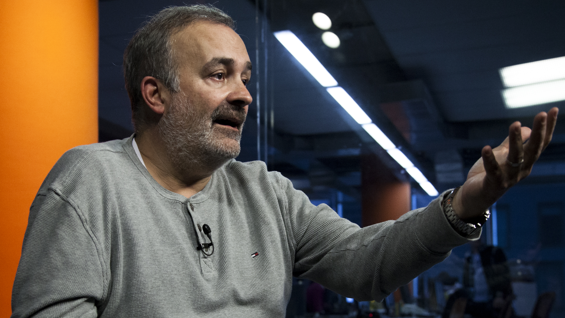 "No puede dejar de llamarme la atención tener diálogo con una persona que nos agrede en términos personales", dijo Macchiavelli sobre la relación política de Patricia Bullrich y Mauricio Macri con Javier  Milei (Crédito: Santiago Saferstein)