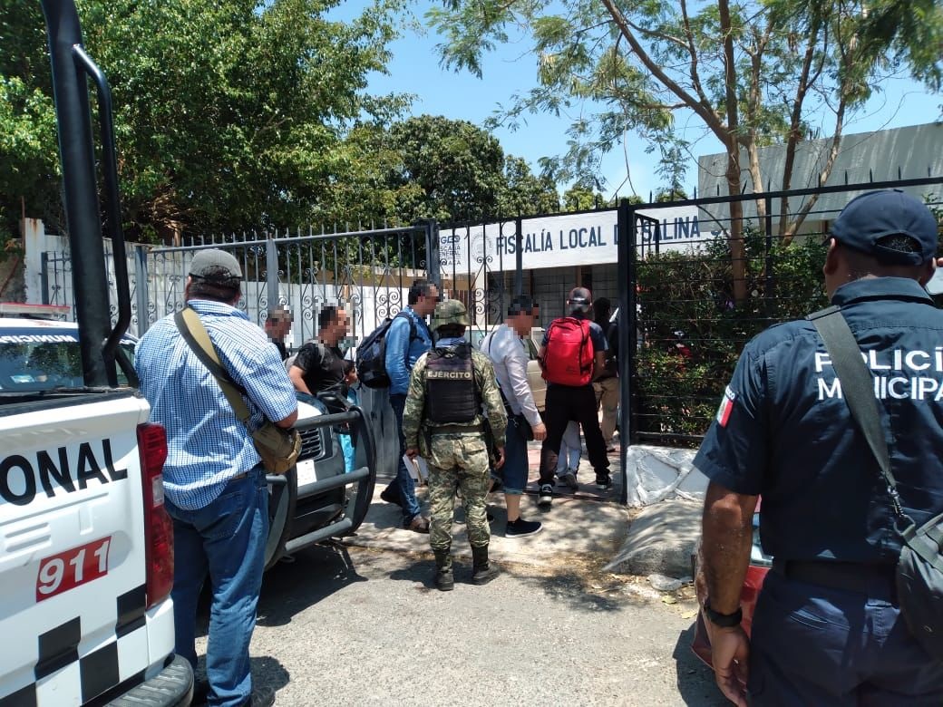 Guardias Nacionales detenidos por relación a caso de migrantes rusos en Oaxaca (Marina)