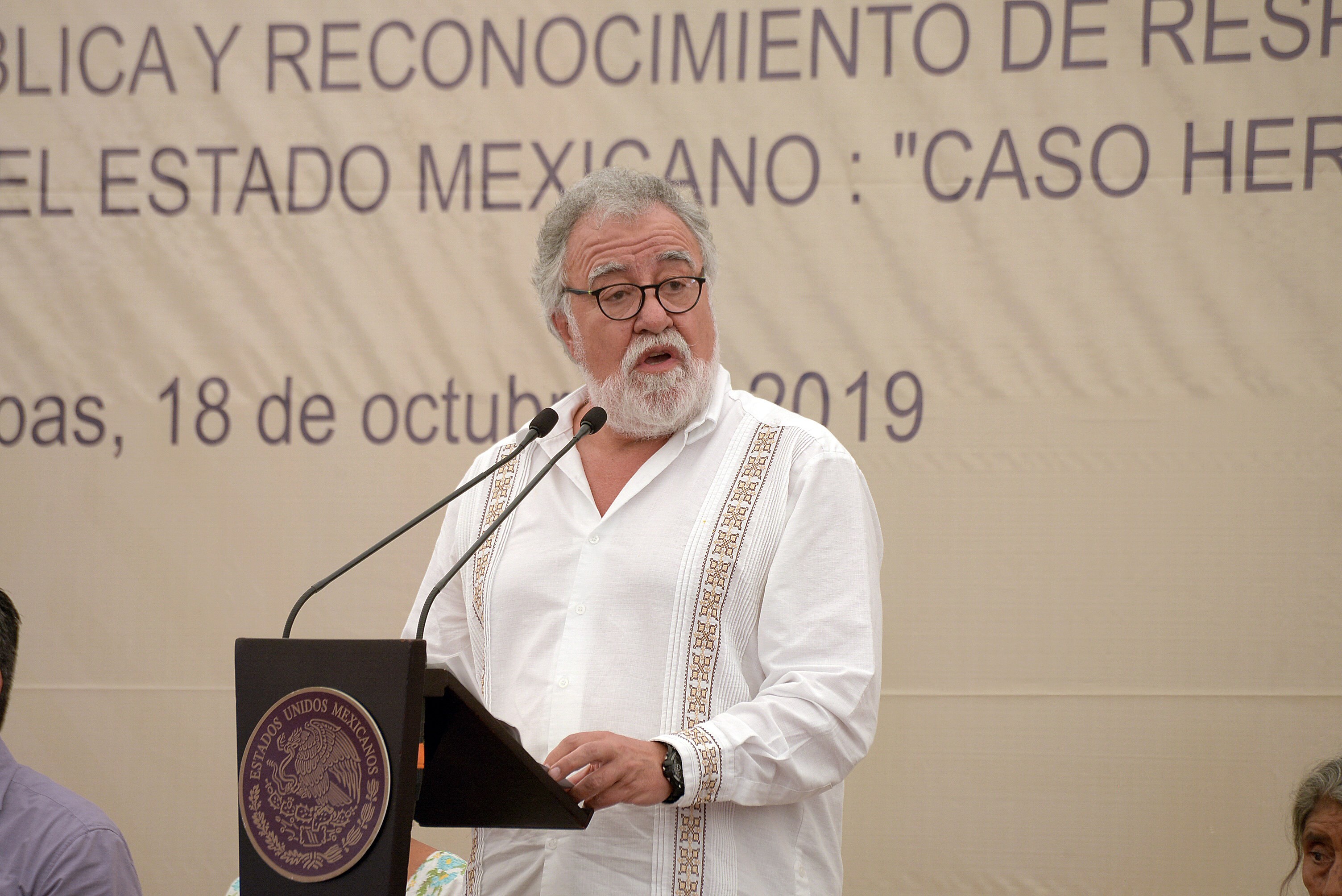 La Subsecretaría de Derechos Humanos, Población y Migración condenó los dichos atribuibles a Alejandro Moreno en relación a la prensa en México (Foto: EFE / Carlos López)