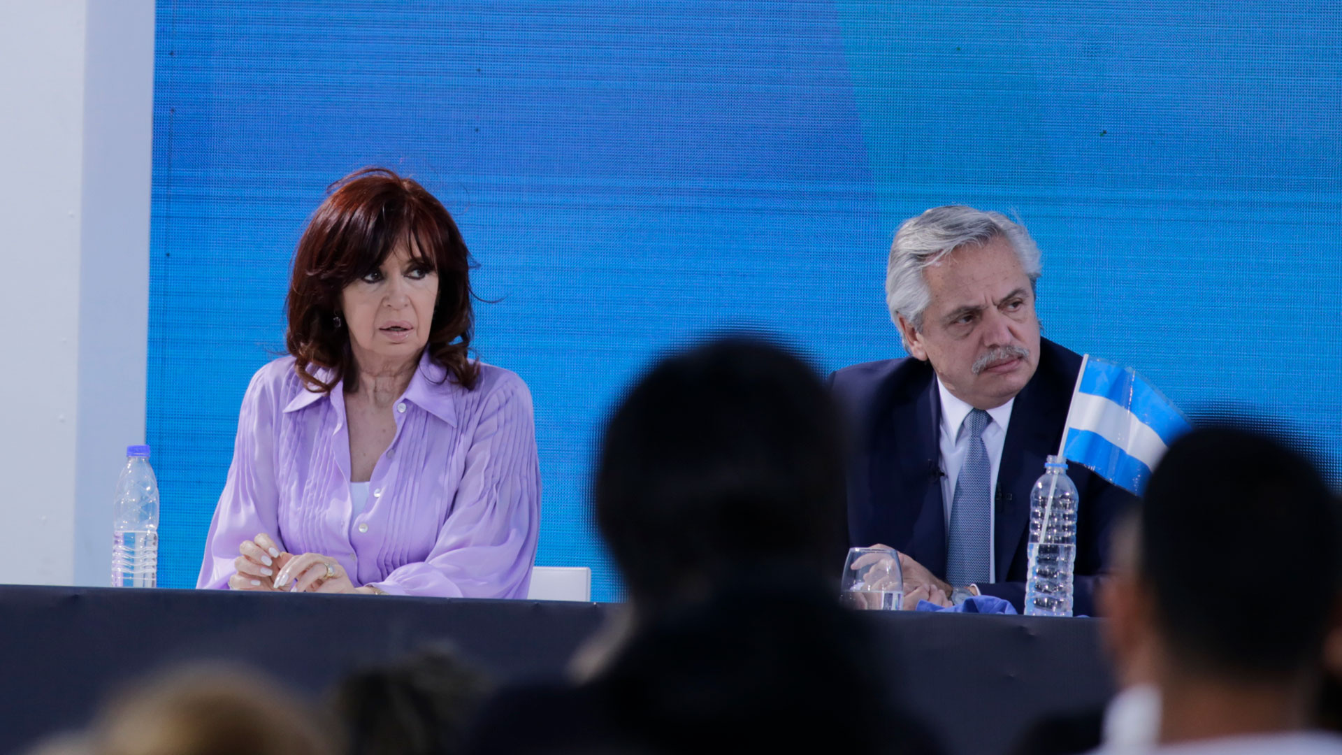 Cristina Kirchner y Alberto Fernández (Luciano González)