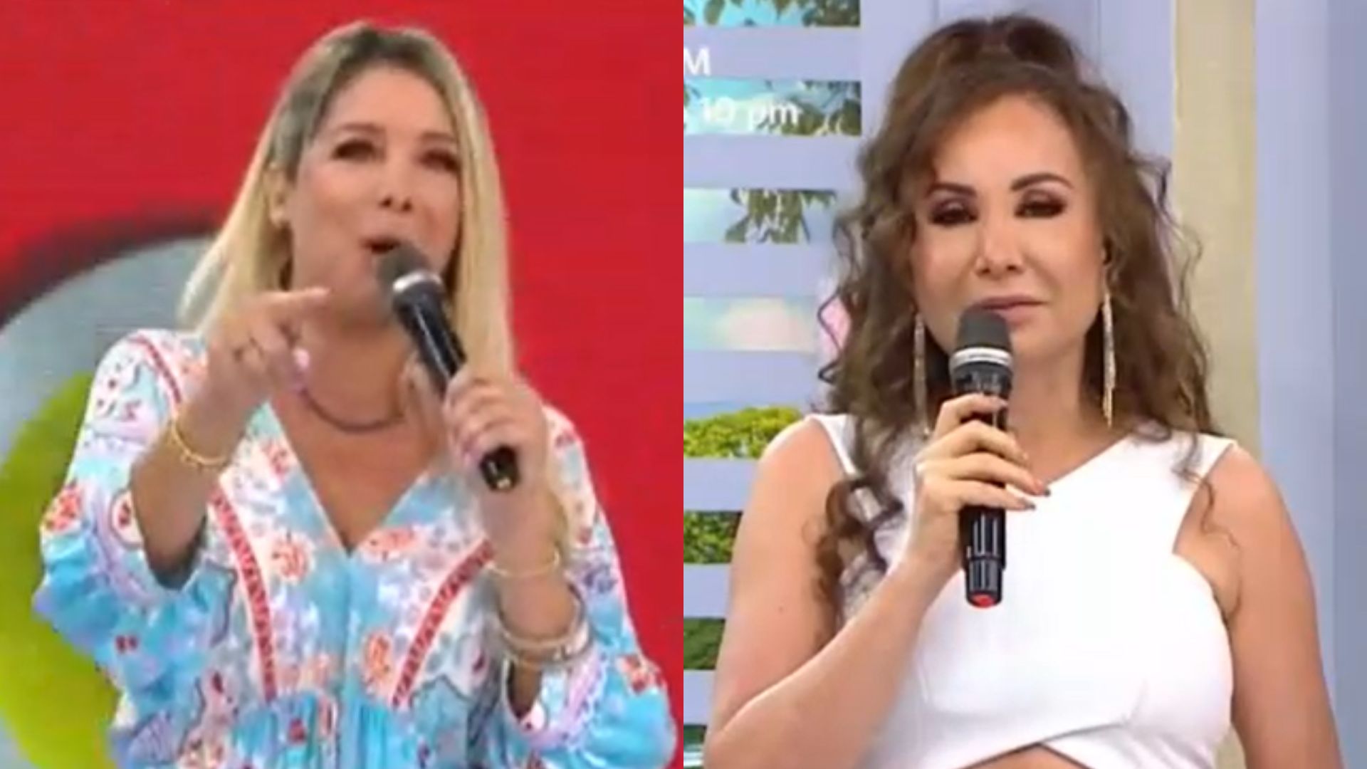 Janet Barboza y Sofía Franco protagonizaron pelea en ‘América Hoy’: “Miguel no dio la talla”