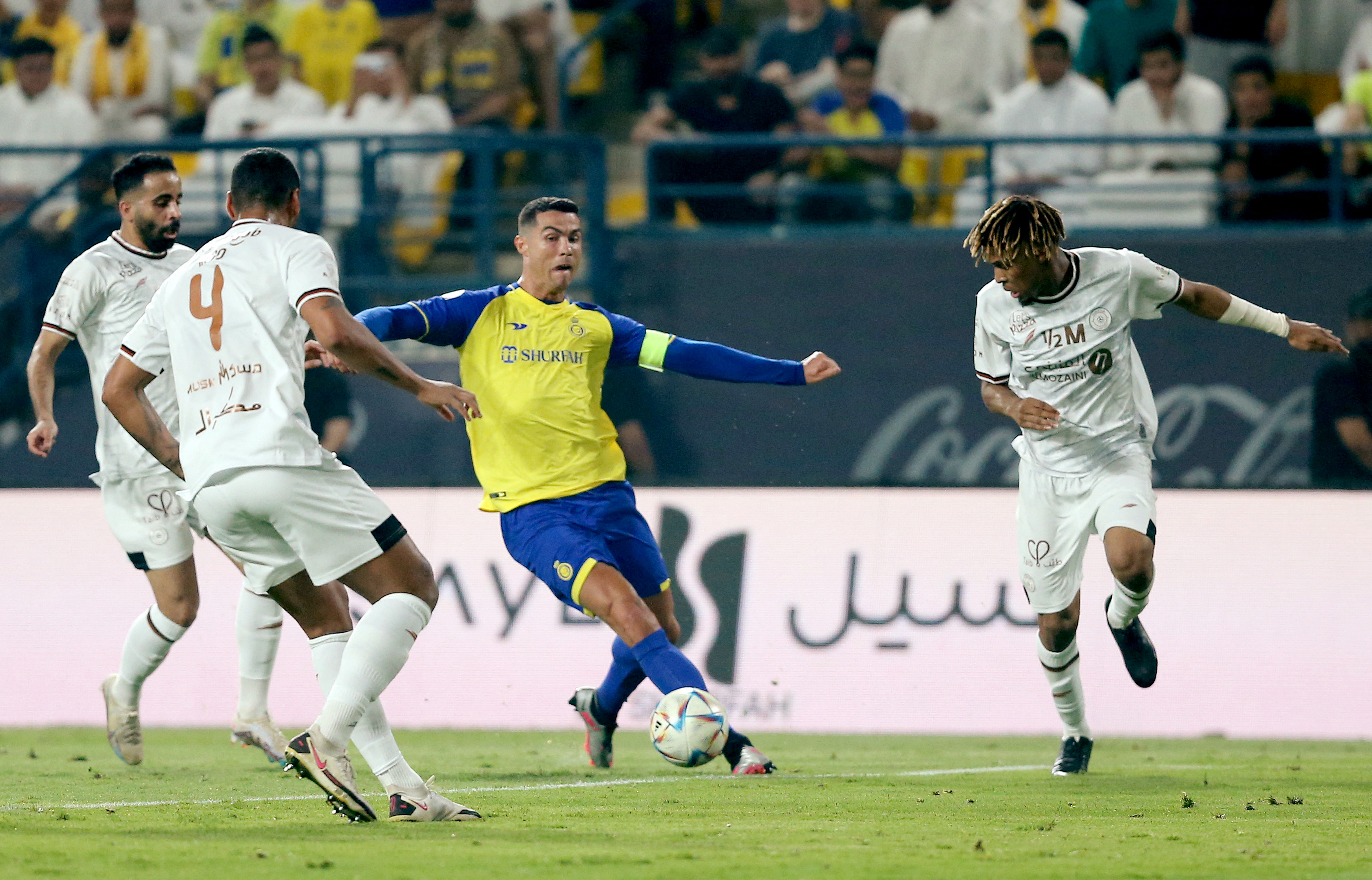 Cristiano Ronaldo potenció a la liga saudita con su presencia (REUTERS/Ahmed Yosri)
