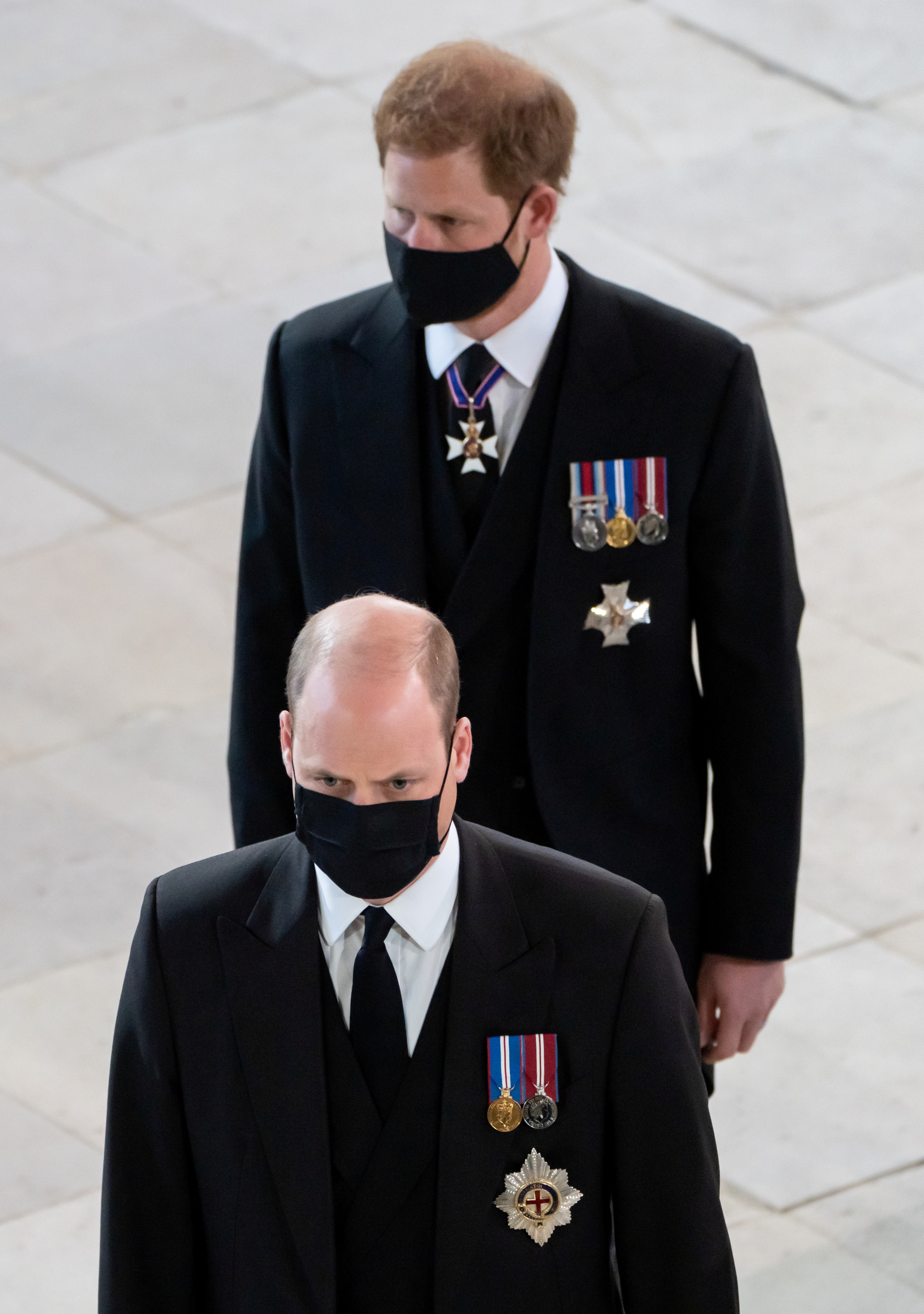 Los príncipes William y Harry (Reuters)