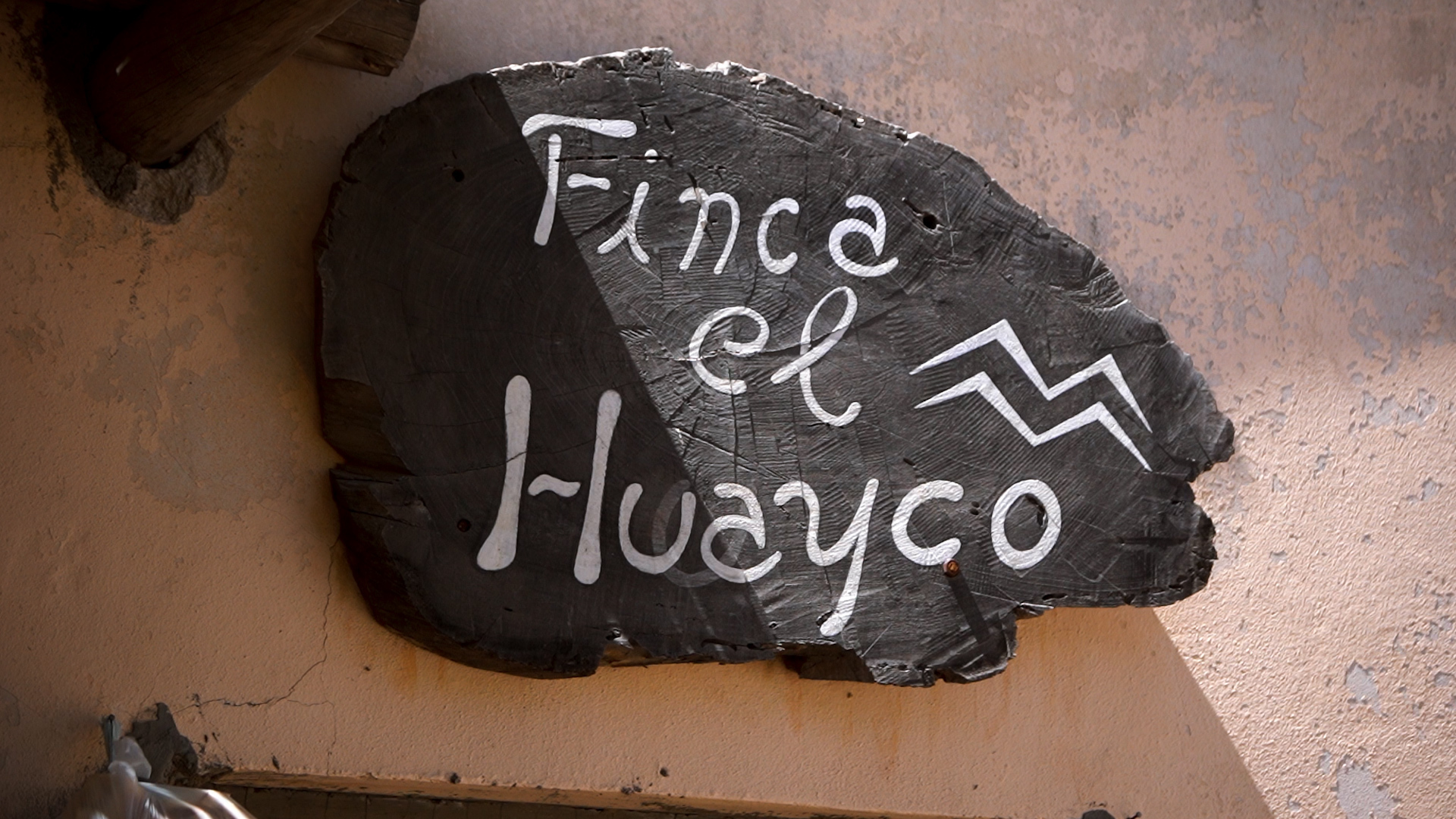 El Huayco es el nombre de la finca que consiguió luego de revisar muchos campos de la zona