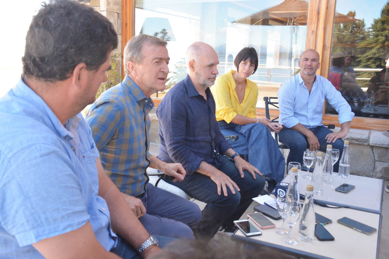 Aníbal Tortoriello junto a Horacio Rodríguez Larreta