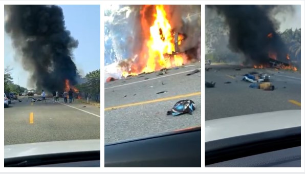 El accidente se presentó en la carretera Palenque-Catazajá, en Chiapas. [Archivo]