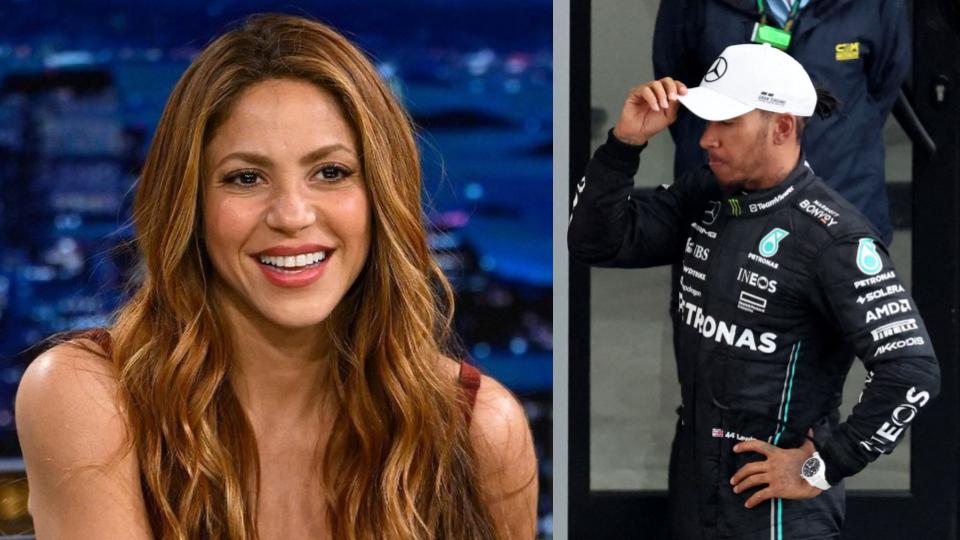 Shakira y Lewis Hamilton: se intensifican los rumores de romance