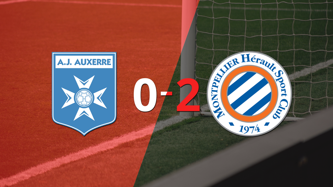 Stephy Mavididi anota doblete en la victoria por 2 a 0 de Montpellier sobre Auxerre