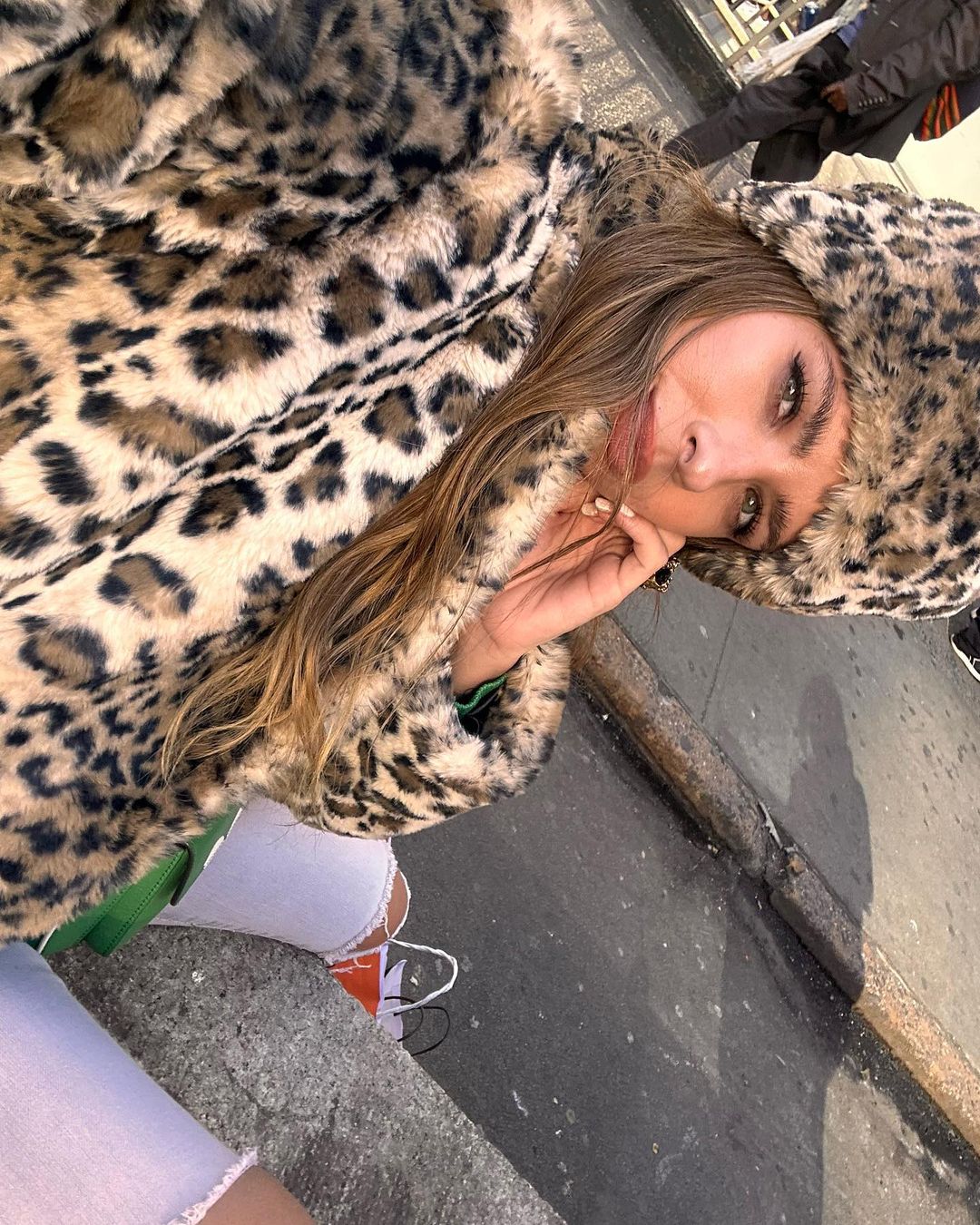 El look de la China Suárez en Nueva York
