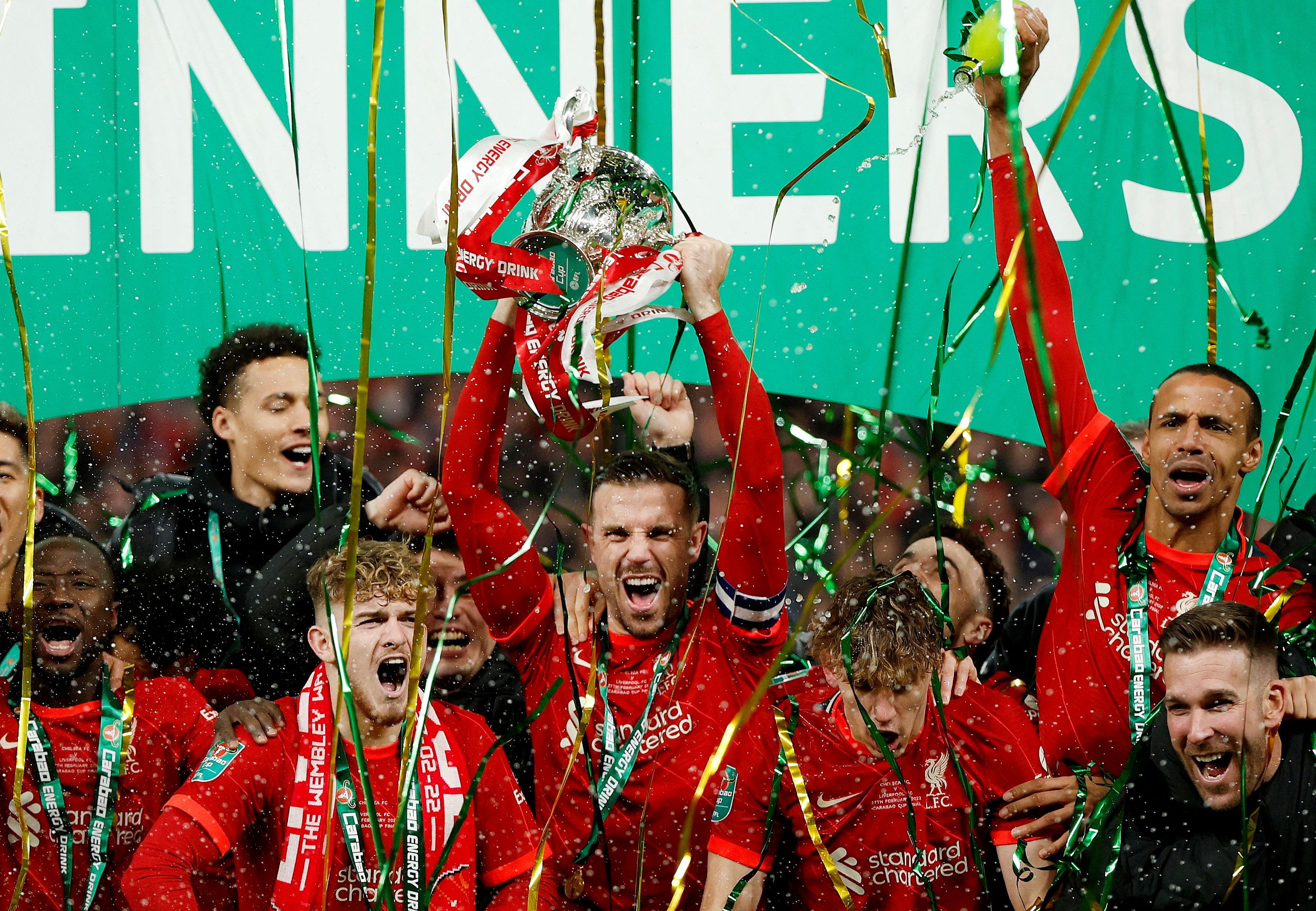 Liverpool, nuevo campeón de la Copa de la Liga inglesa (Reuters/John Sibley)