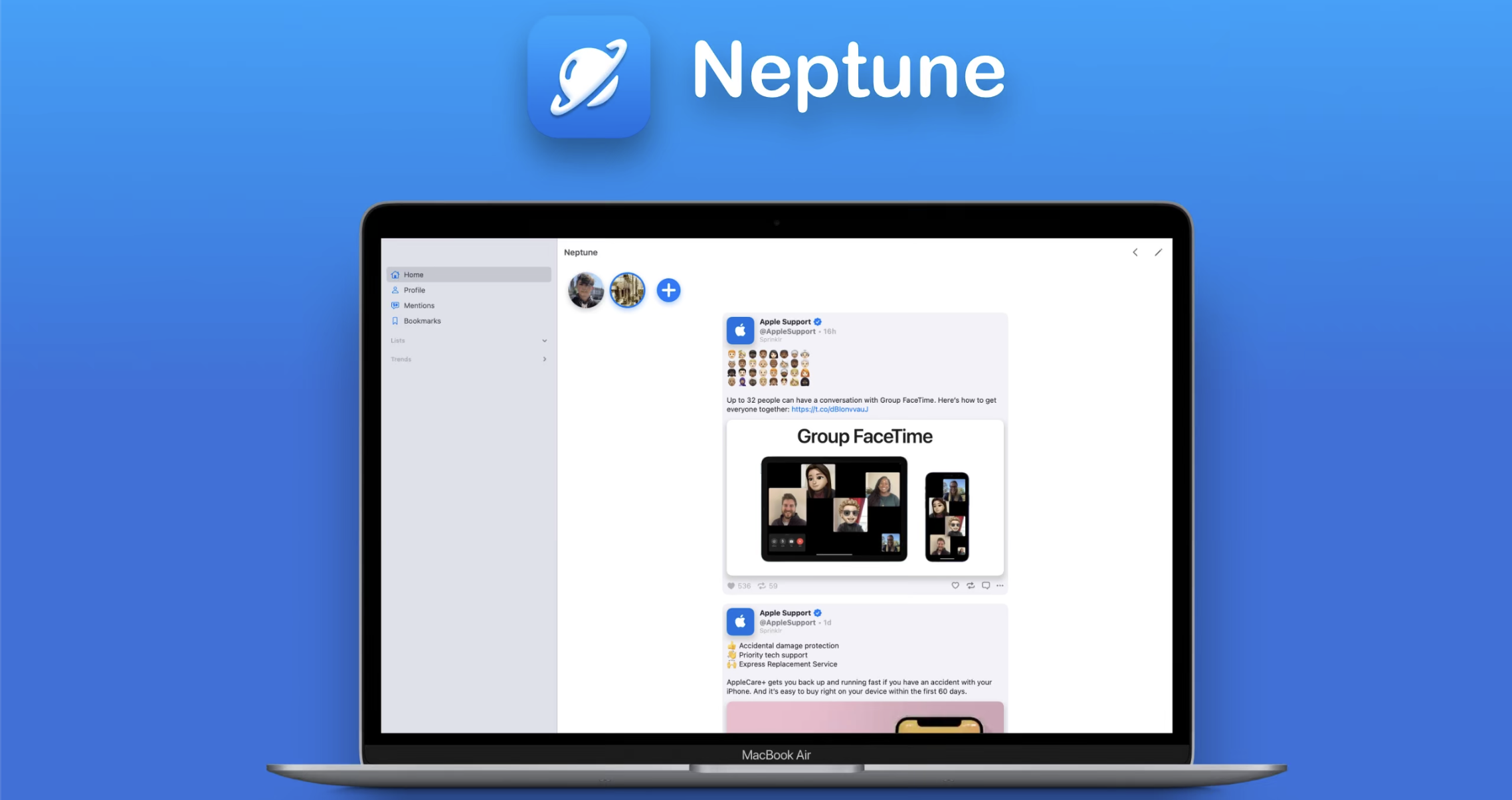 Neptune. (foto: App Store)