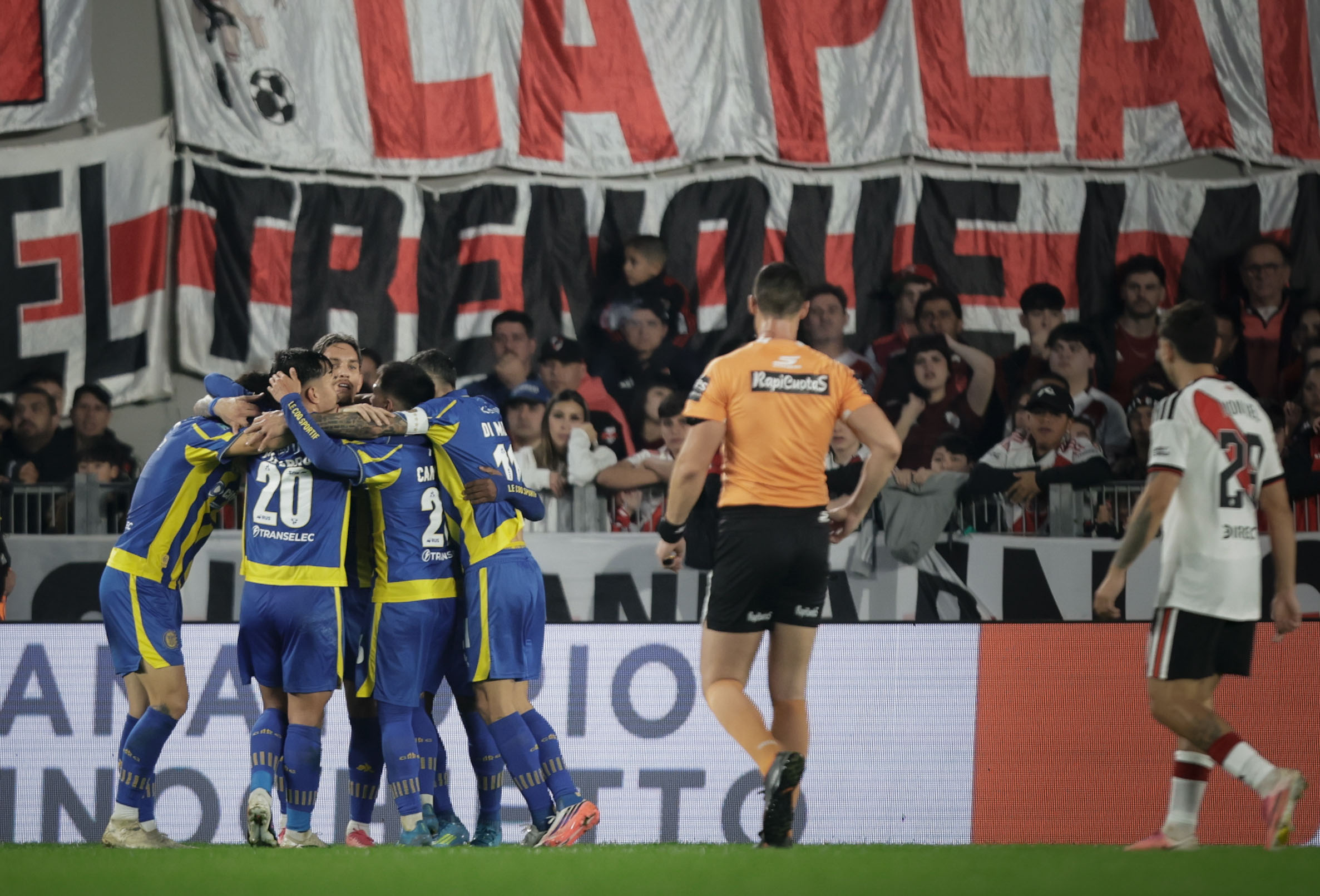 River Plate perdi&oacute; 1 a 0 con Rosario Central en el Monumental y sum&oacute; su quinta derrota consecutiva