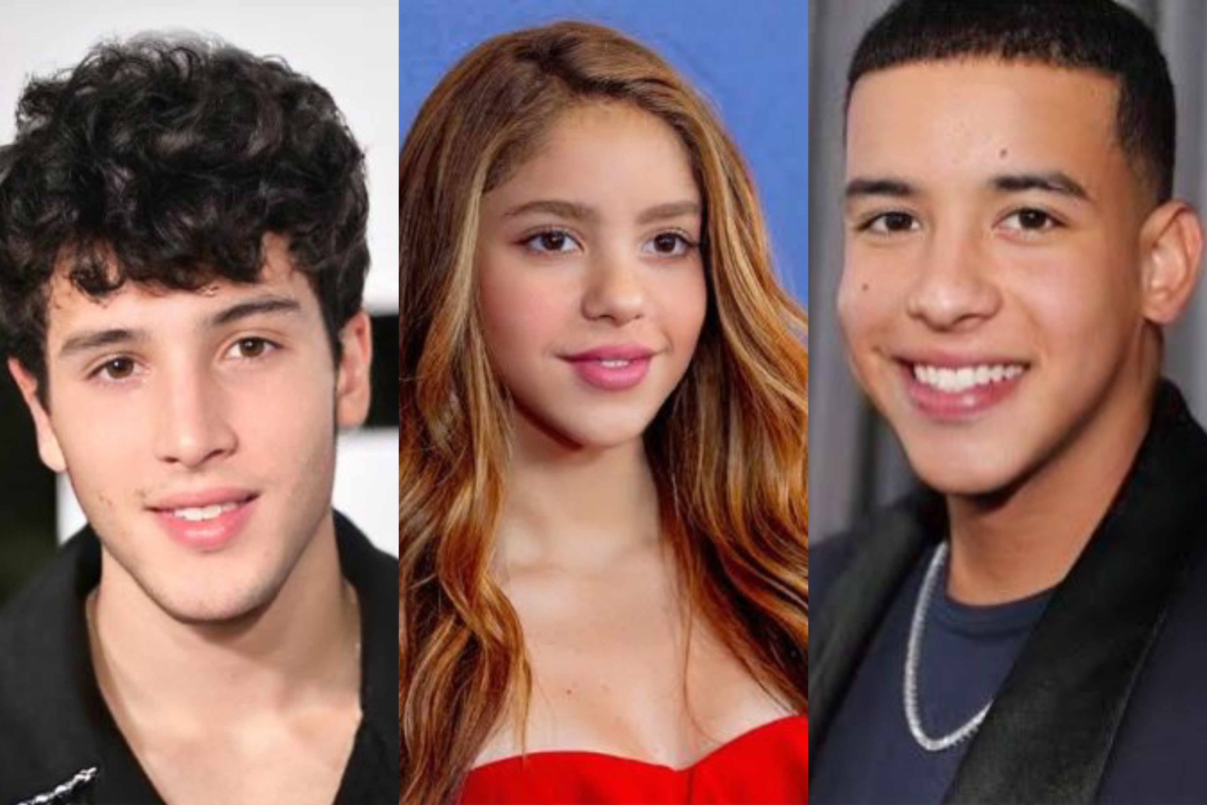 Fotos de Sebastián Yatra, Shakira y Daddy Yankee en su adolescencia hechas con inteligencia artificial