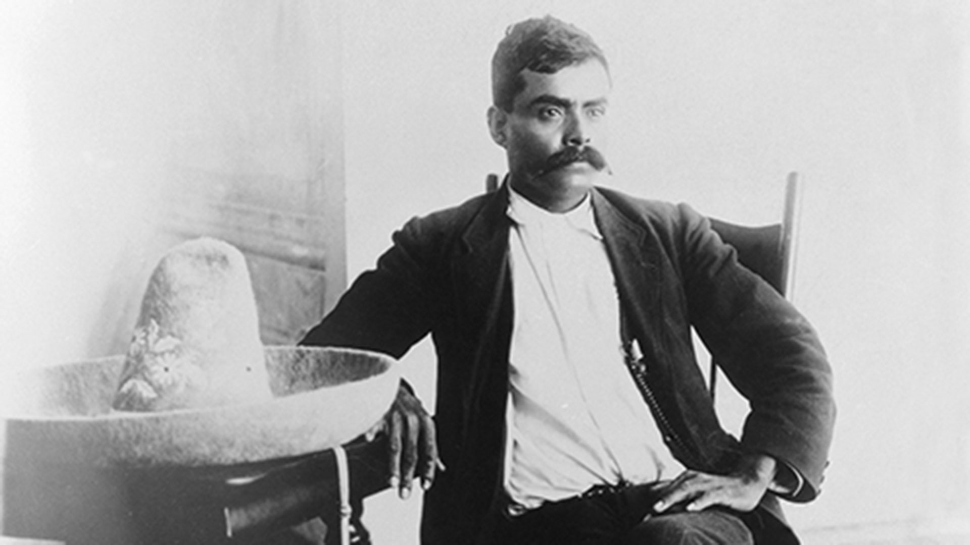 Emiliano Zapata es uno de los personajes más reconocidos de la Revolución Mexicana.  (Foto AHUNAM)