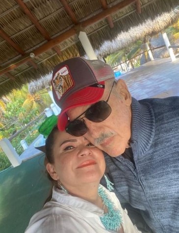 Margarita Portillo, la última esposa del actor y con quien no tiene una buena relación, pero se apoyan, será la única heredera (Foto: Instagram/@andresgarciatvoficial)