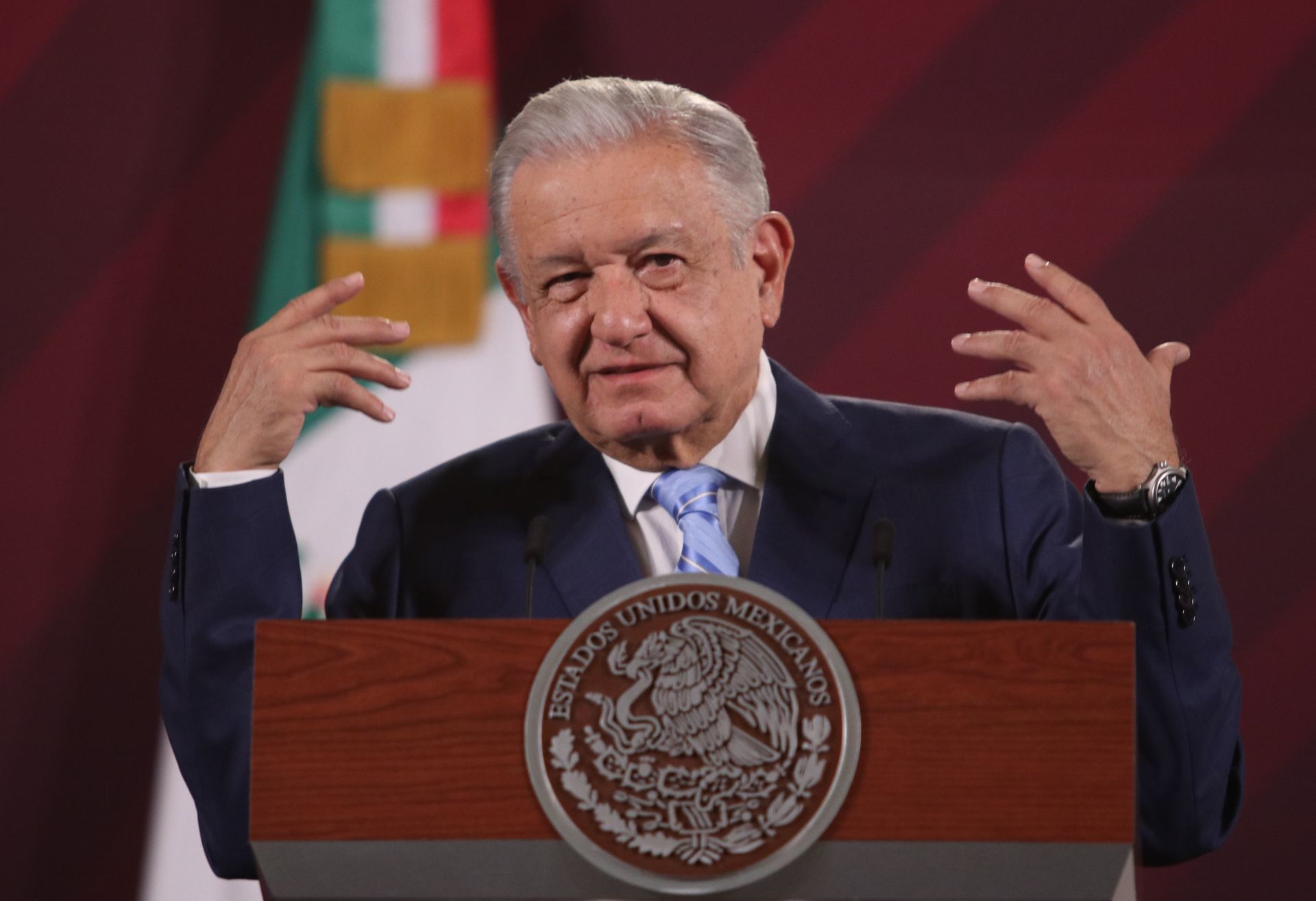 The Federal Executive, headed by Andrés Manuel López Obrador, requested to resolve an unconstitutionality action prior to the one filed against Plan B (CUARTOSCURO)