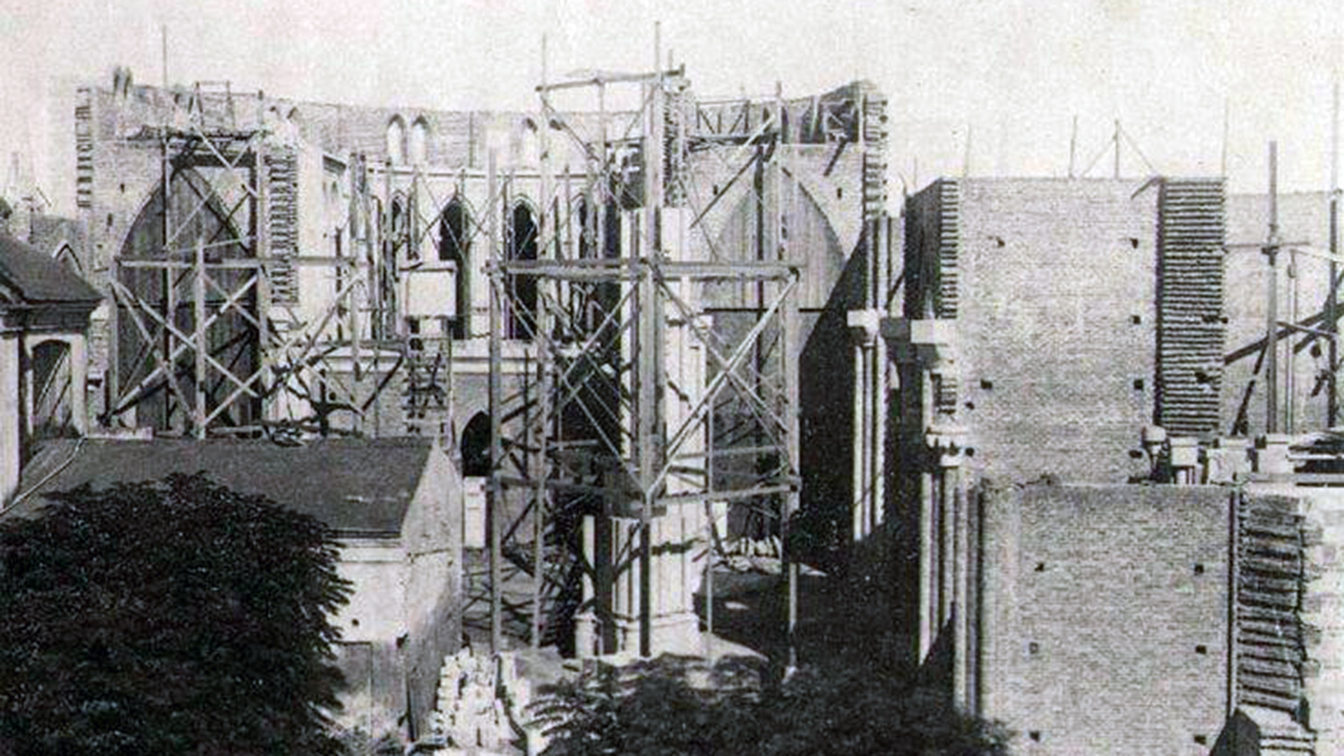 Construcción de la Basílica de Luján