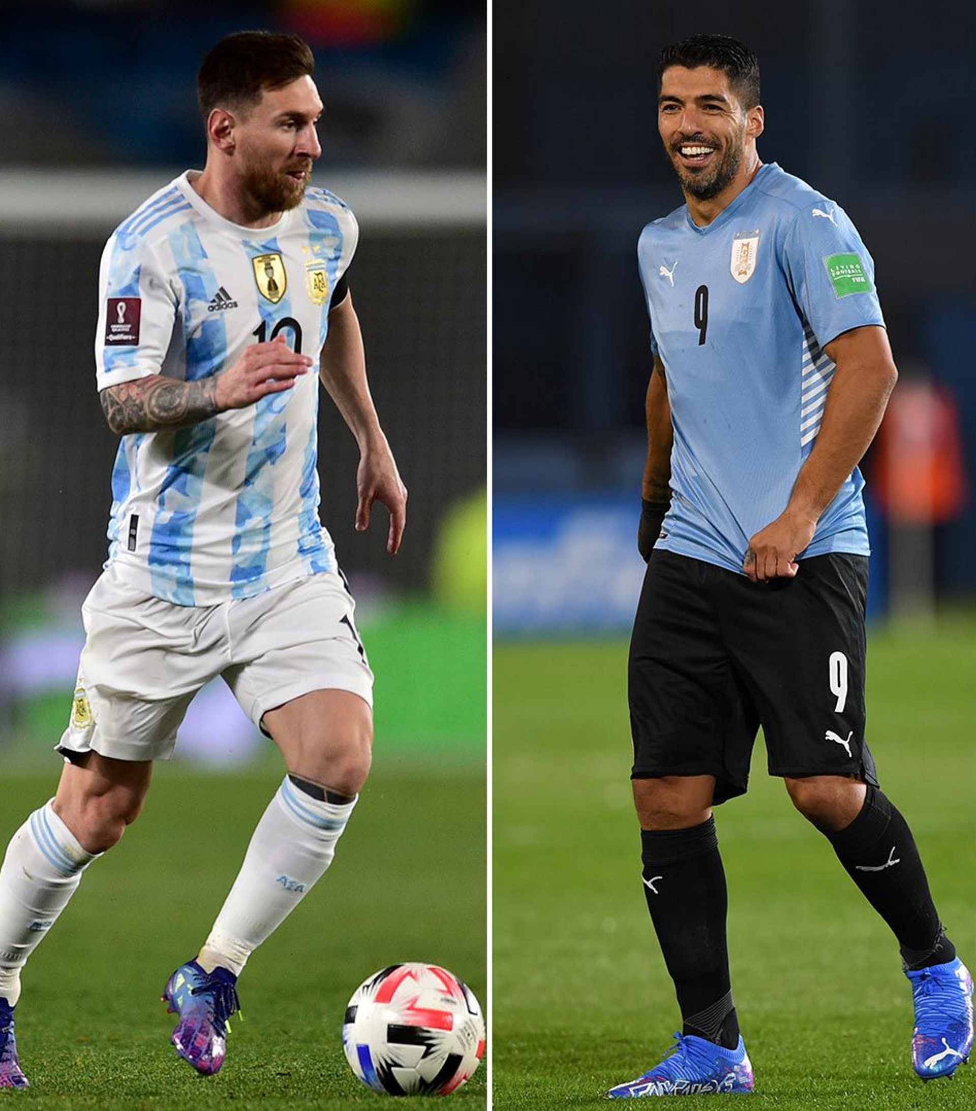 Lionel Messi y Luis Suárez pelean por ser el máximo goleador histórico de las Eliminatorias Sudamericanas