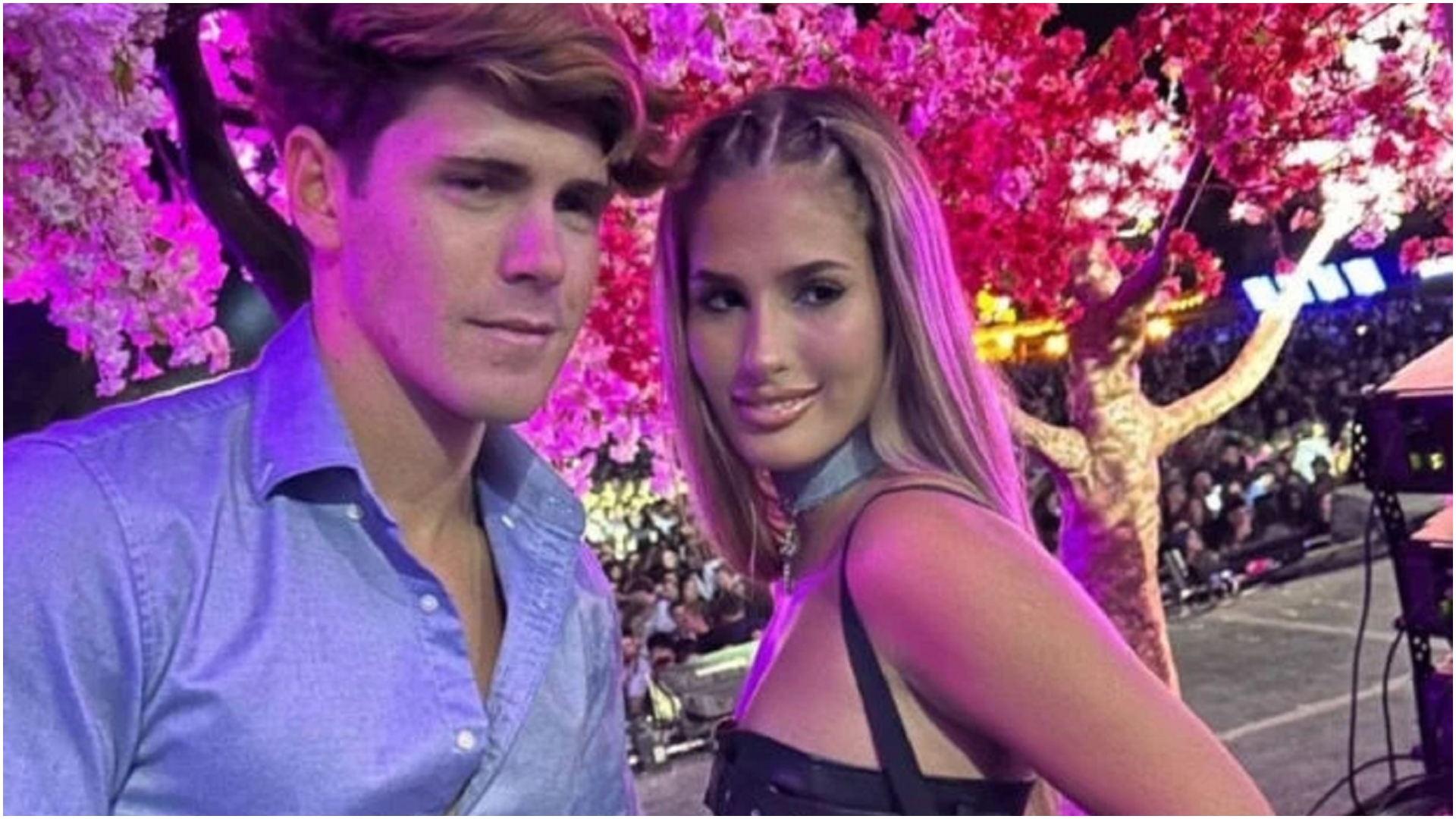 Julieta Poggio y Marcos Ginocchio habrían tenido dos encuentros íntimos (Instagram)