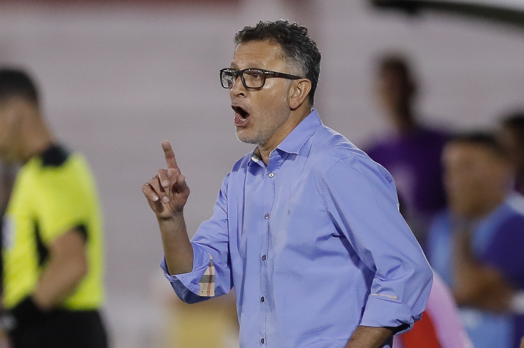 En la imagen un registro del director técnico Juan Carlos Osorio, nuevo entrenador del club colombiano América. EFE/Juan Ignacio Roncoroni/Archivo
