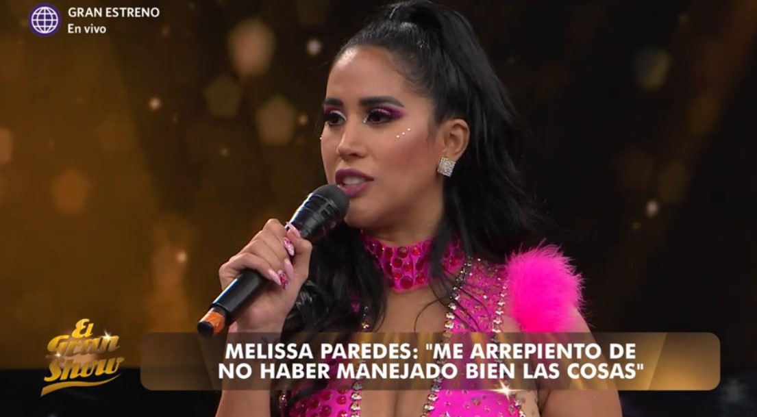 Melissa Paredes.