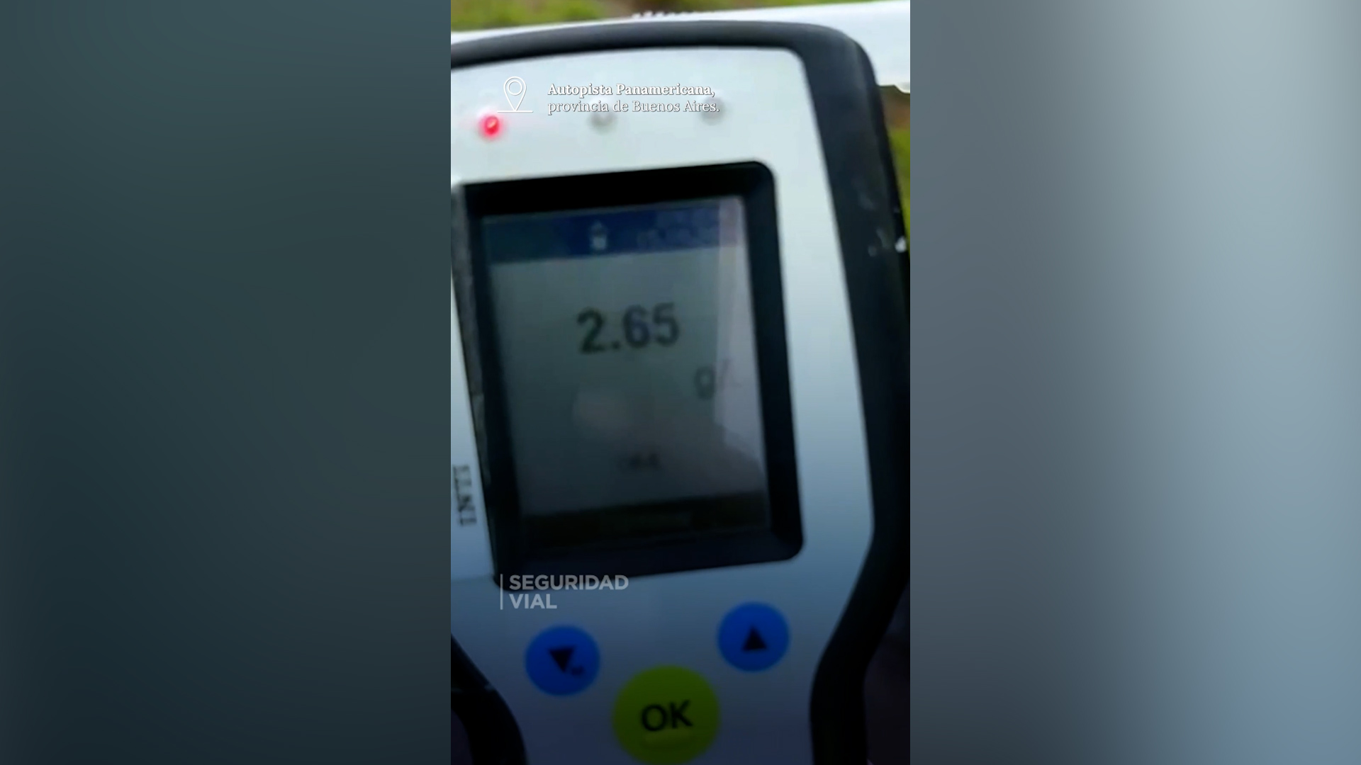 "No va a dar cero...": un camionero  manejó desde Corrientes hasta Buenos Aires con 2,65 g/l de alcohol en sangre