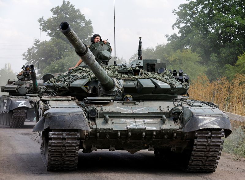 Parte de las tropas rusas huyeron a la frontera ante el avance de las fuerzas ucranianas en el este y el sur (REUTERS/Alexander Ermochenko)