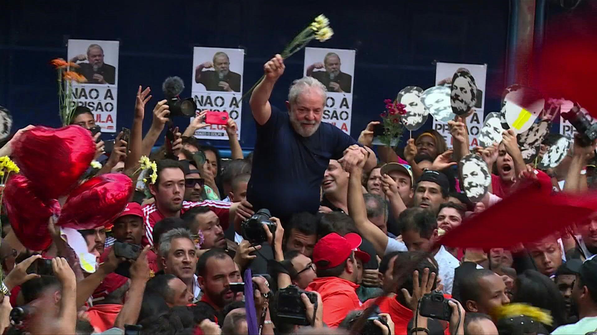 Luiz Inácio Lula da Silva fue juzgado y condenado por corrupción en el marco de la operación Lava Jato. Luego un tribunal ordenó su liberación (AFP)