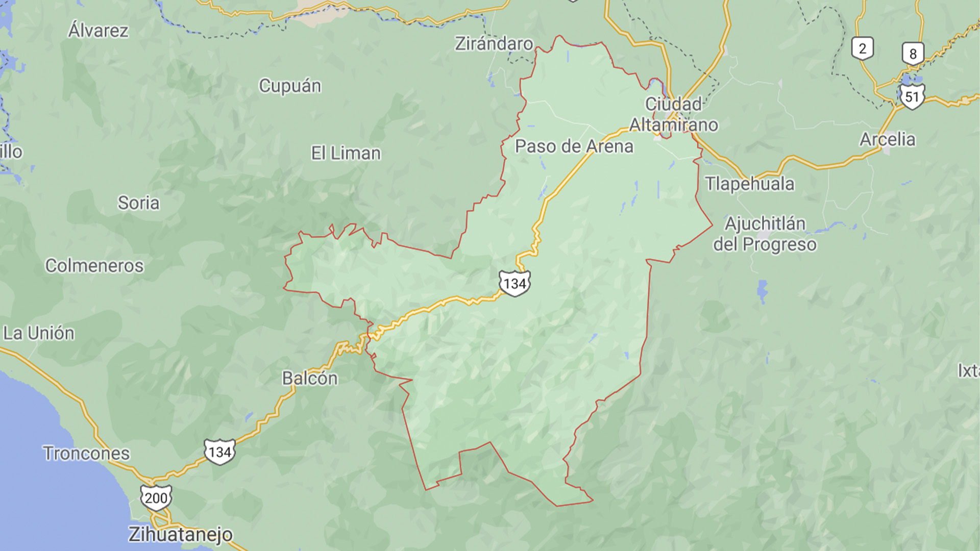 Municipality of Coyuca de Catalán (Photo: Google Maps)