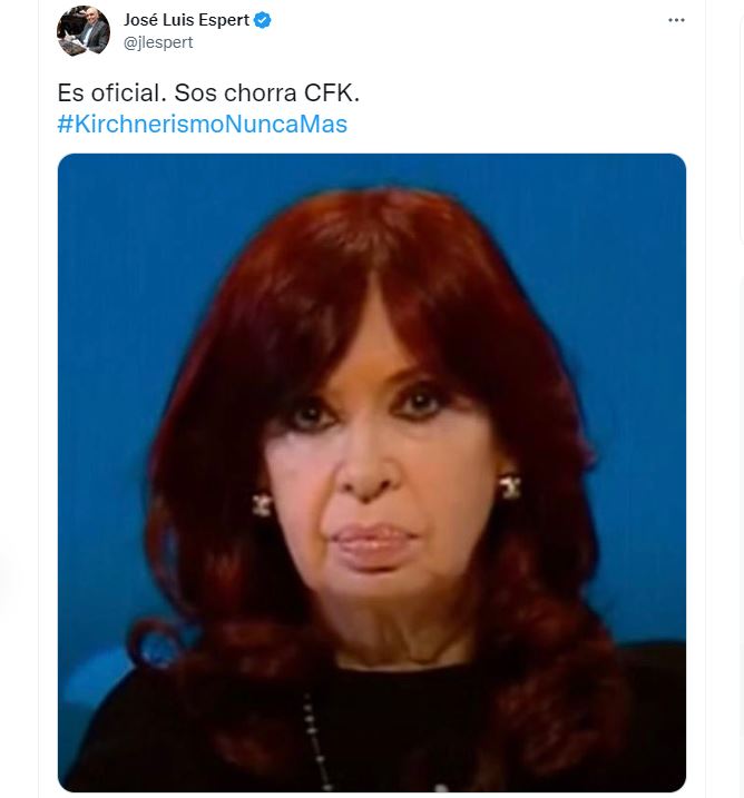 José Luis Espert opinó sobre la condena a Cristina Kirchner