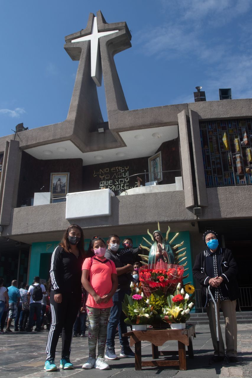 Basílica de Guadalupe. Ciudad de México, 6 de diciembre de 2020.