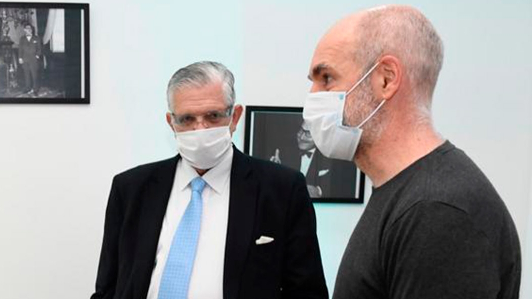 Ricardo López Murphy y Horacio Rodríguez Larreta