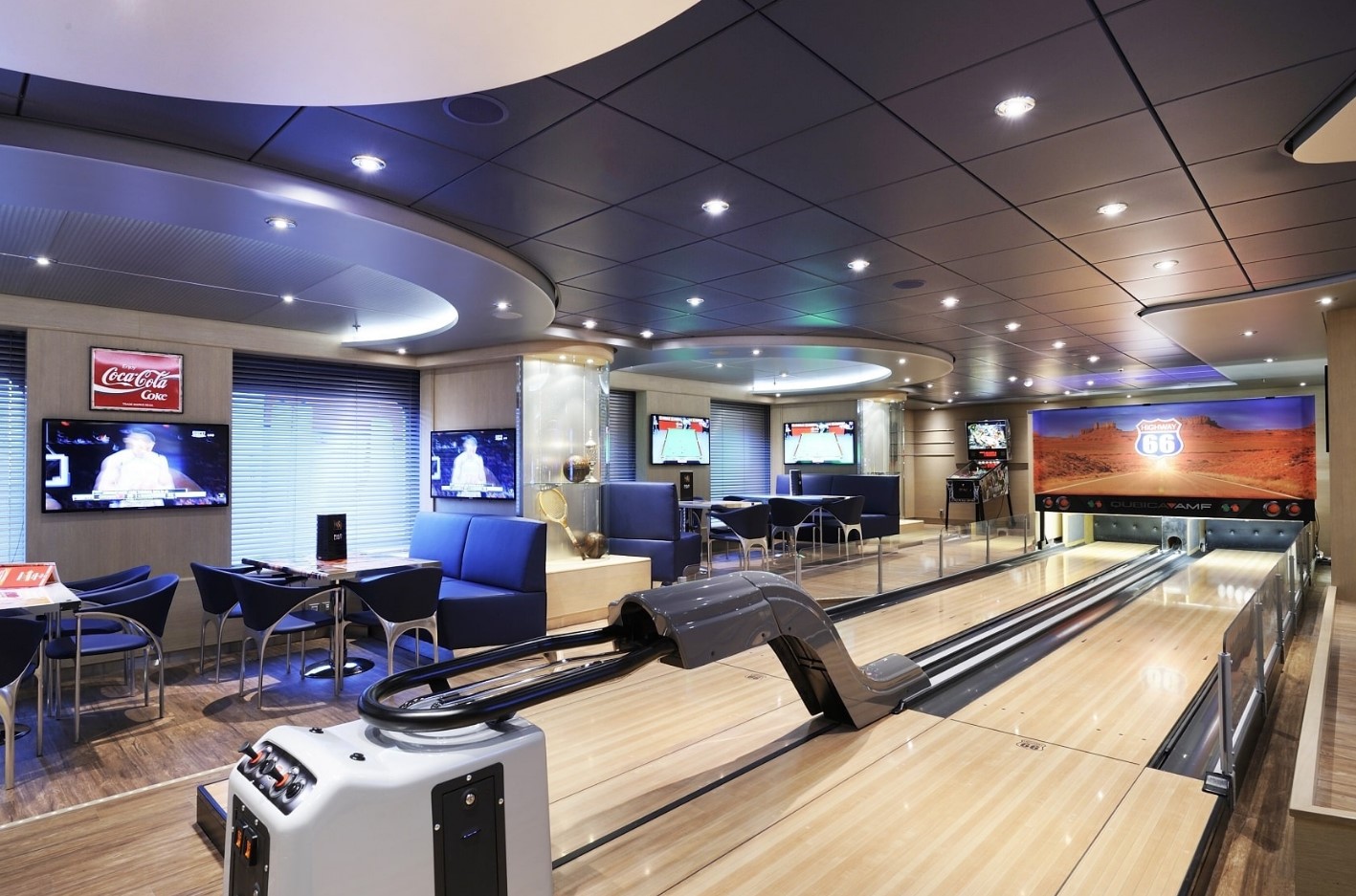 La sala de bowling será uno de los espacios que tendrá un costo adicional