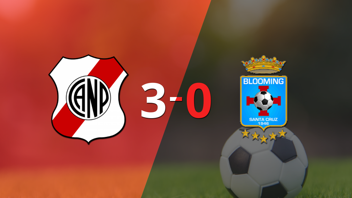 Nacional Potosí fue contundente y goleó 3-0 a Blooming