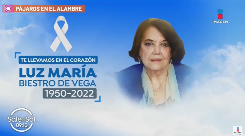 Joana Vega-Bistro was absent from the morning program to mourn with her relatives (Photo: Screenshot)