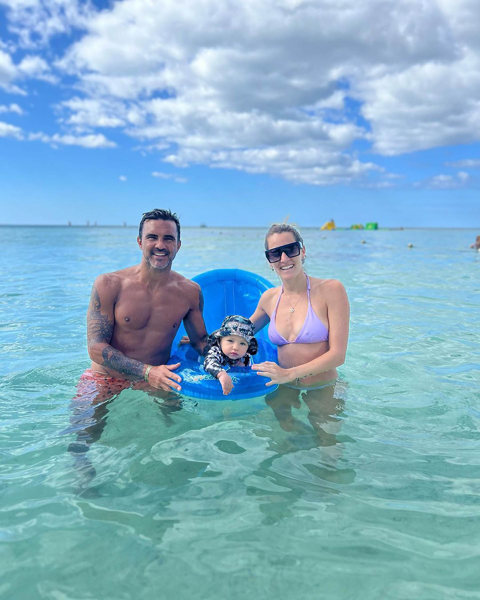 Las fotos de las vacaciones de Mica Viciconte y Fabián Cubero