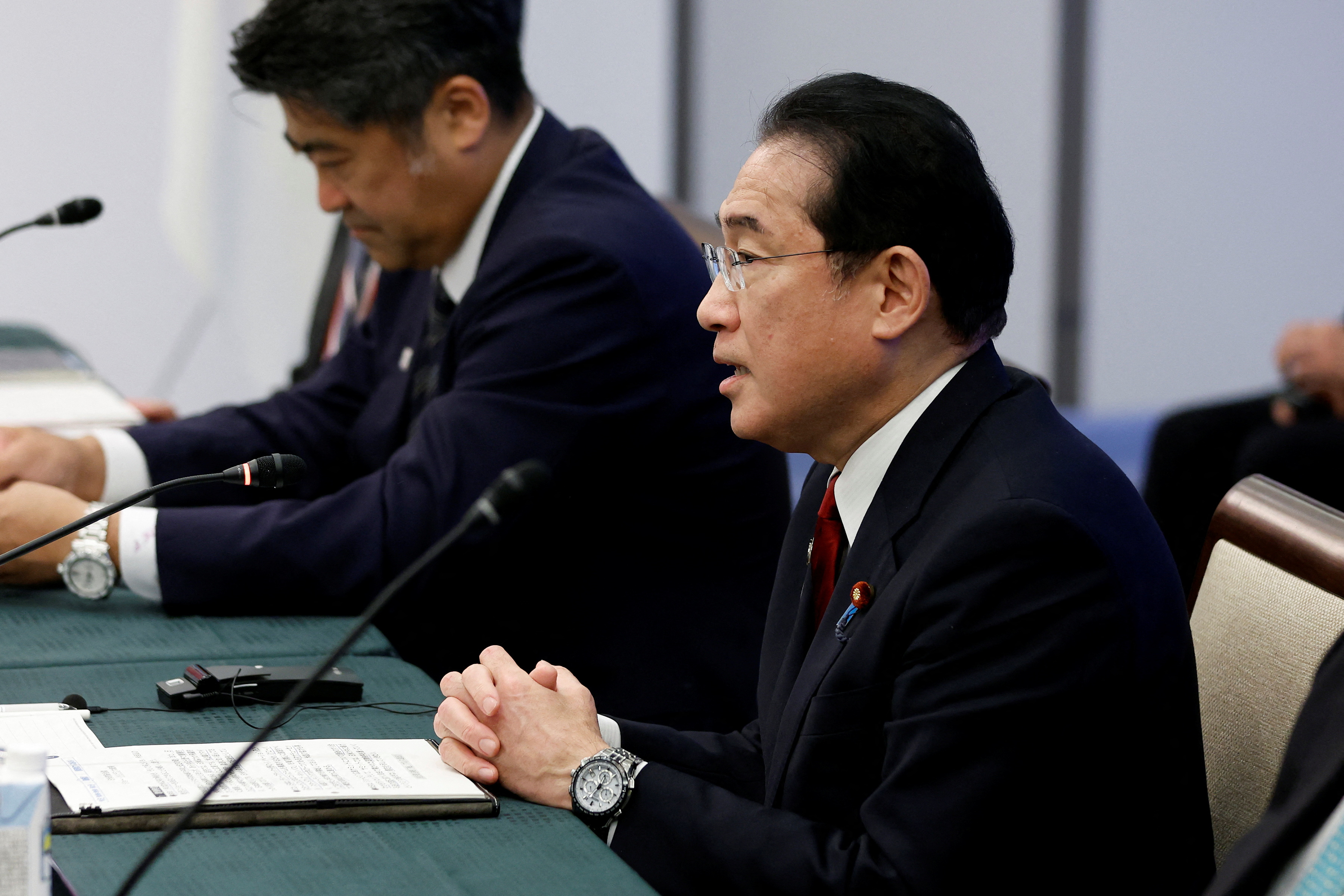 Kishida expresó su deseo de que la cumbre del G7 sirva para mostrar una “voluntad inquebrantable” en defensa del orden liberal internacional (Kiyoshi Ota vía REUTERS)