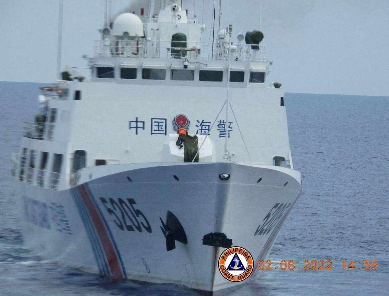 El BRP Malapascua y el BRP Malabrigo habían notificado de su tránsito por la zona pero la parte China respondió con más maniobras de intimidación (REUTERS)