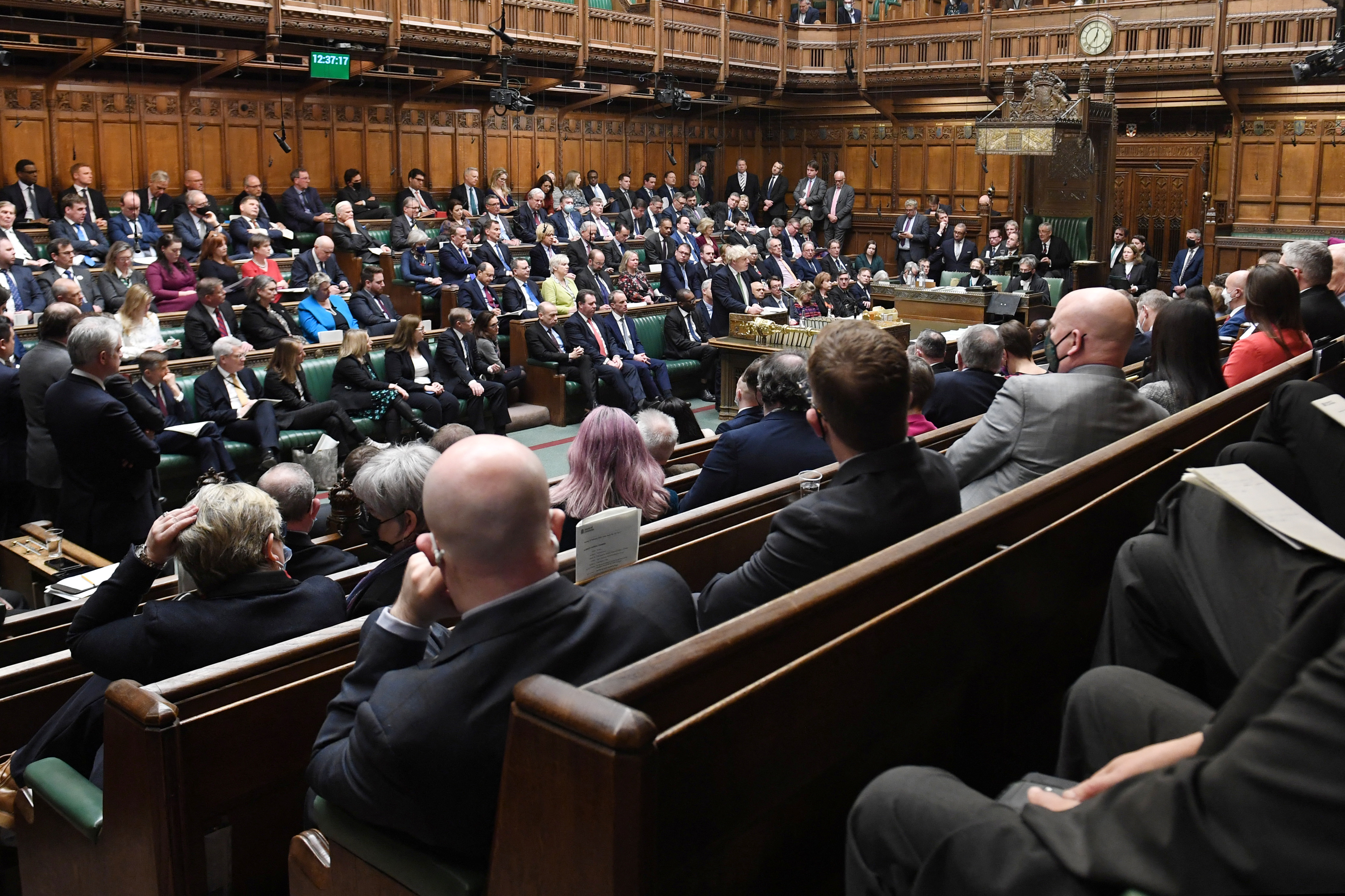 Foto de archivo de una sesión de la Cámara de los Comunes, conformada por 650 diputados (REUTERS)