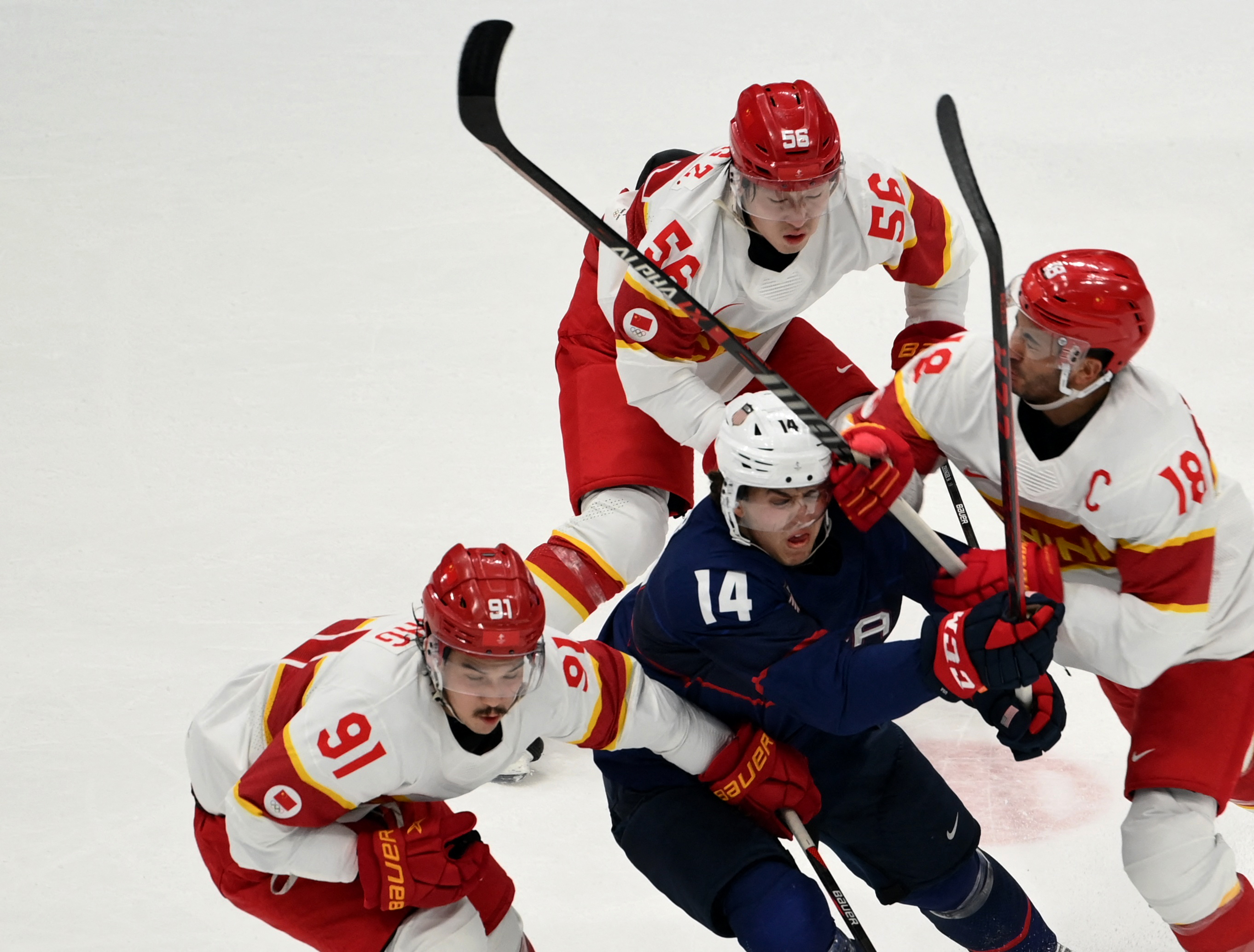 No Miracles in Beijing as U.S. Men's Hockey Team Is Eliminated - WSJ
