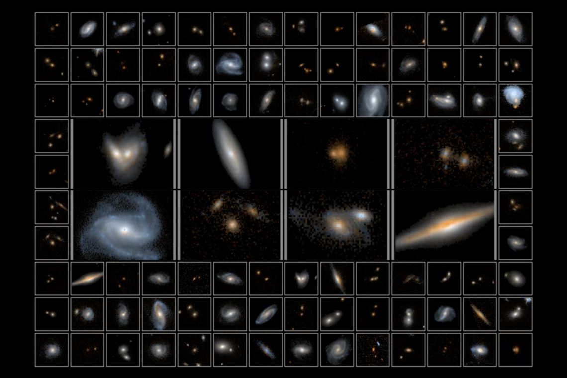 Científicos publicaron la imagen en el infrarrojo cercano más grande jamás tomada por el Telescopio Espacial Hubble de la NASA