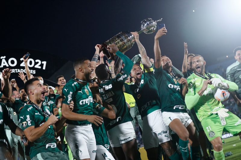 Palmeiras quedó como el mejor equipo del 2021 (Foto: Reuters)