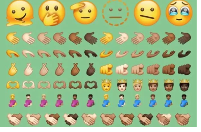 Los nuevos emojis que llegaron a WhatsApp este año 