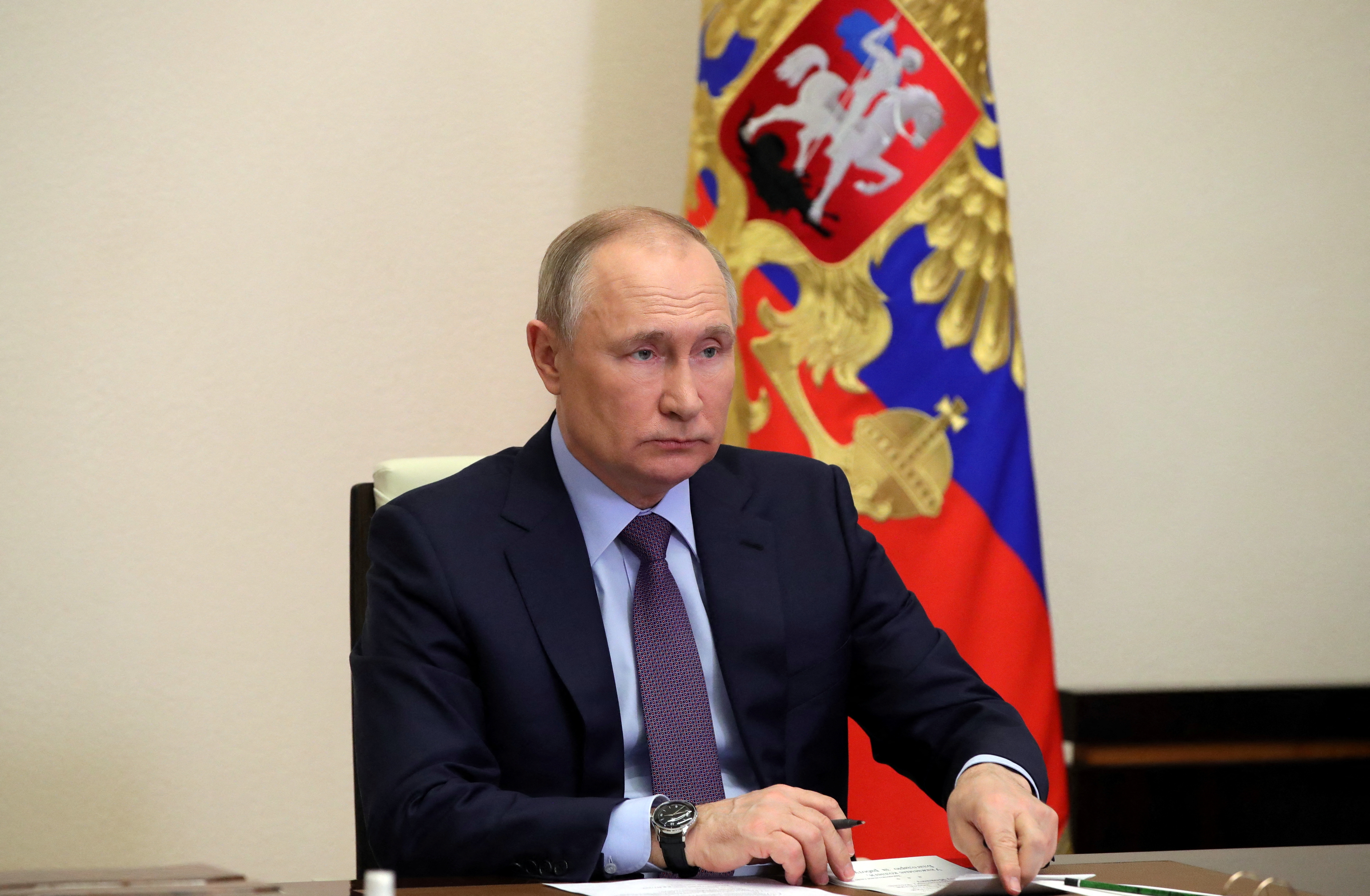 El presidente ruso, Vladimir Putin  (Kremlin via REUTERS)