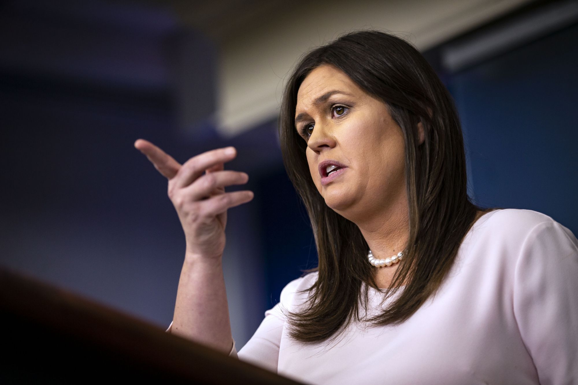 Ex White House Press Secretary Sanders Launches Governor Bid Infobae