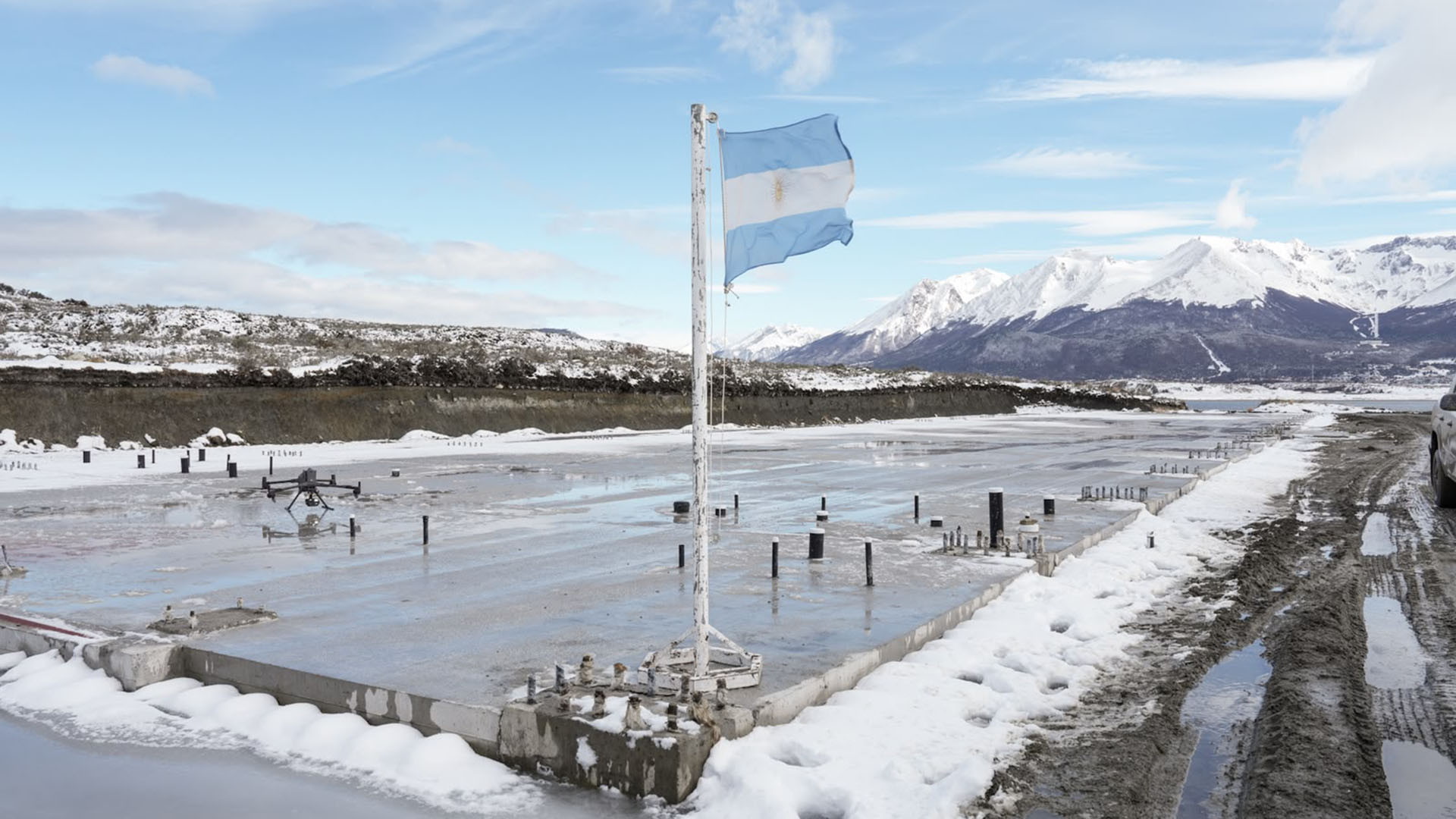 En la zona cero de la Base Naval Integrada: el presupuesto y el plan para reactivar la obra en medio de la tensi&oacute;n por Malvinas