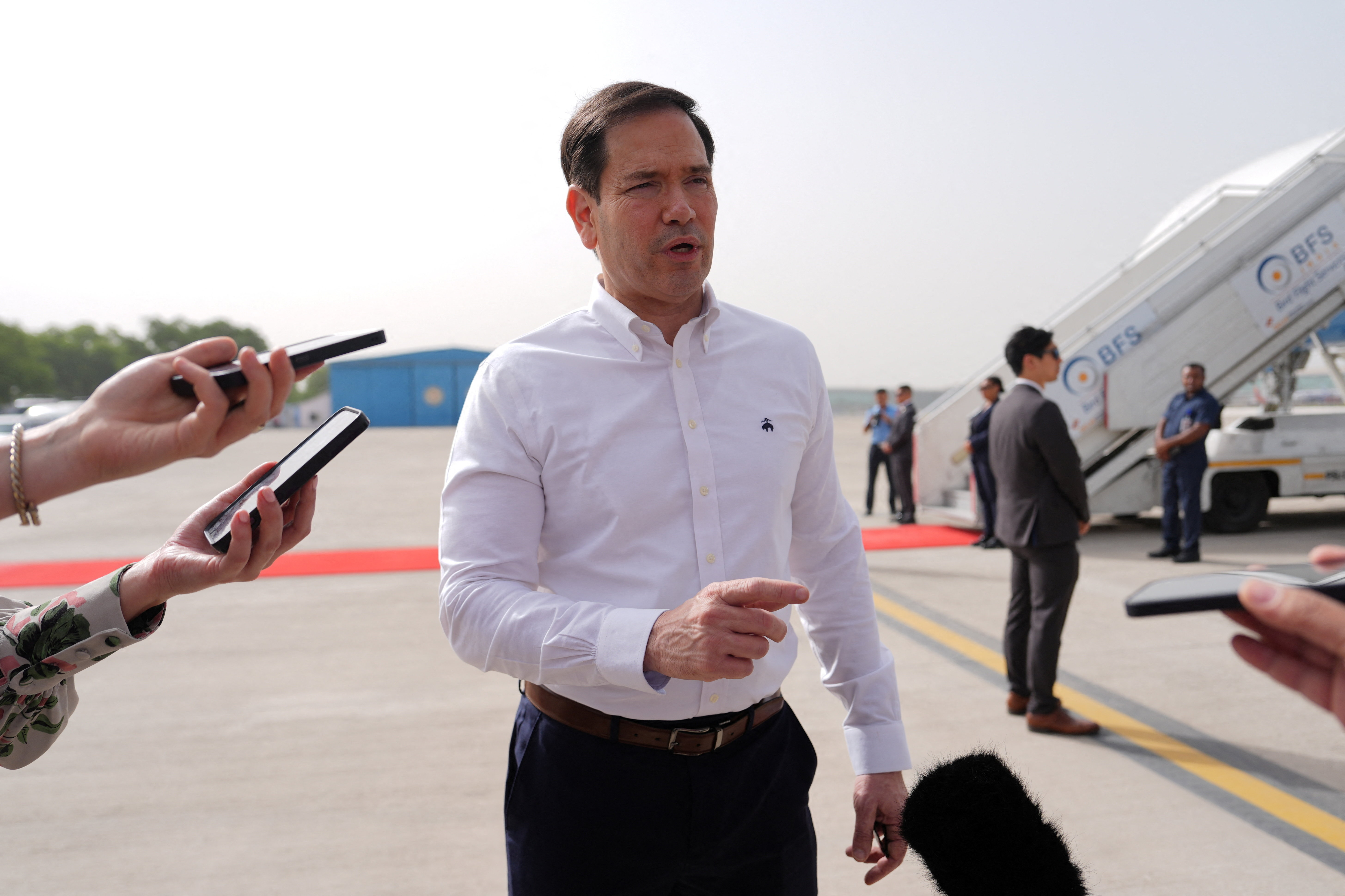 Marco Rubio afirm&oacute; que hay una propuesta "s&oacute;lida" para reabrir el estrecho de Ormuz y avanzar hacia un acuerdo con Ir&aacute;n