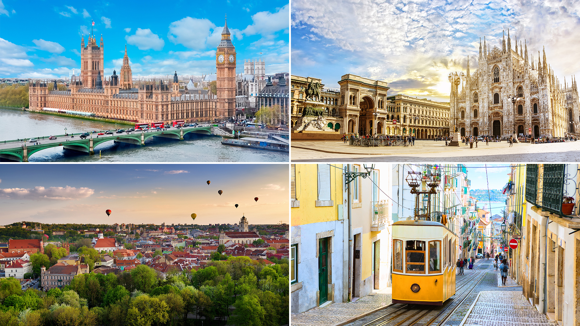 Aquí están las 20 ciudades europeas más baratas para unas vacaciones 